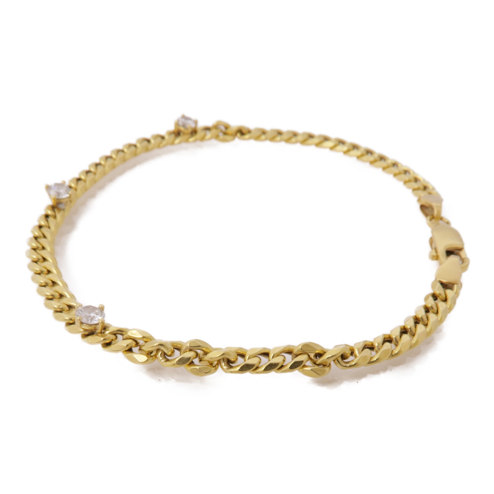 JEWELRY 18K黃金Diamond Bracelets鑽石手鏈