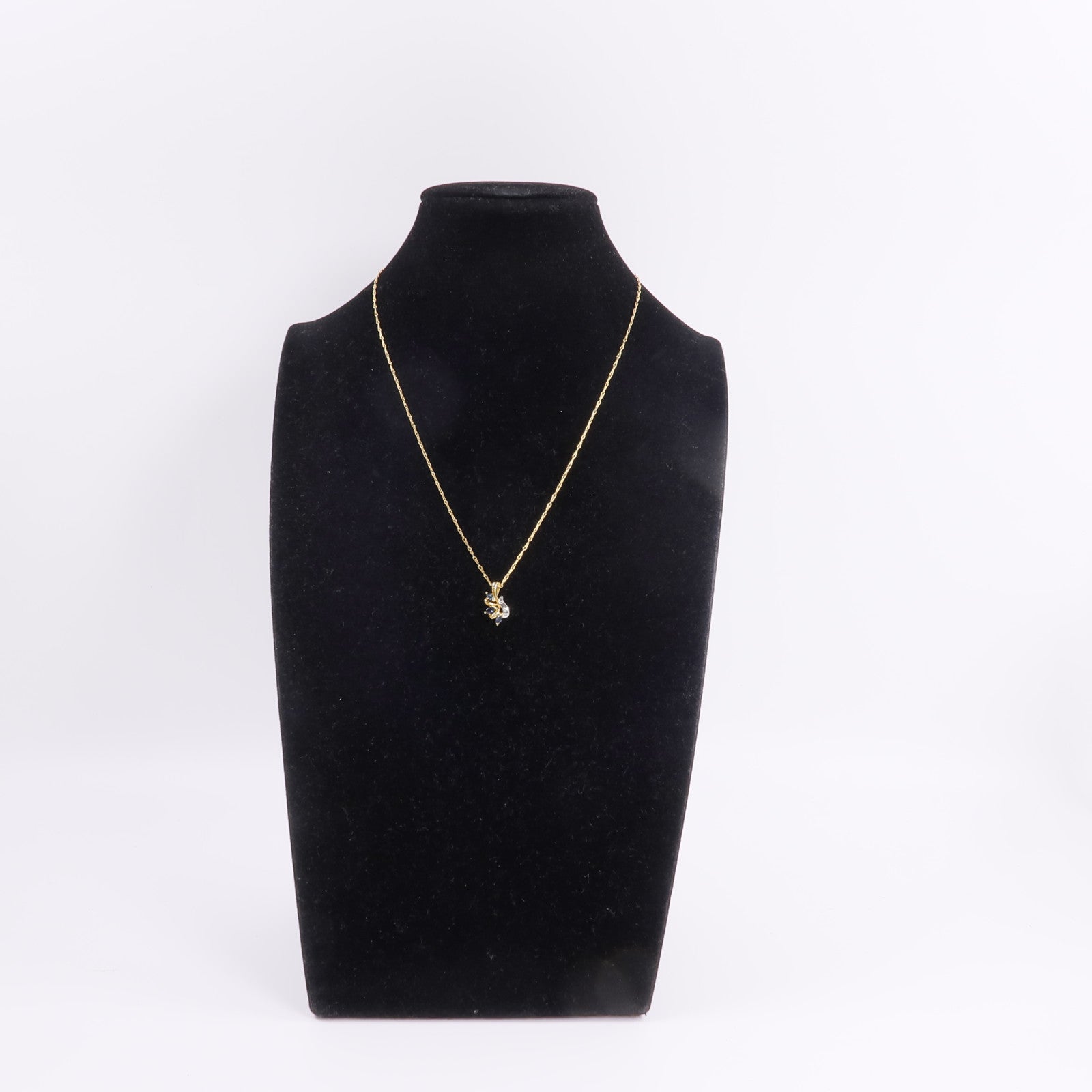 JEWELRY 18K黃金/白金Sapphire Necklace藍寶石項鍊