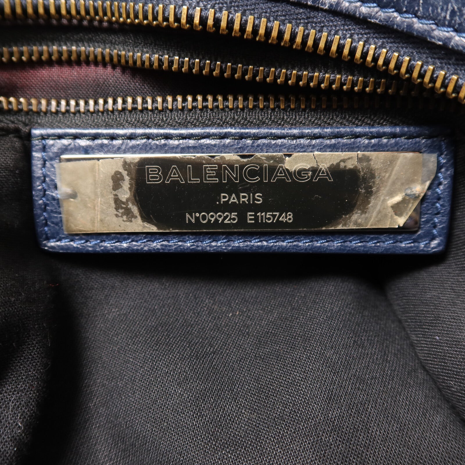BALENCIAGA 牛皮皮革City手挽肩背兩用袋