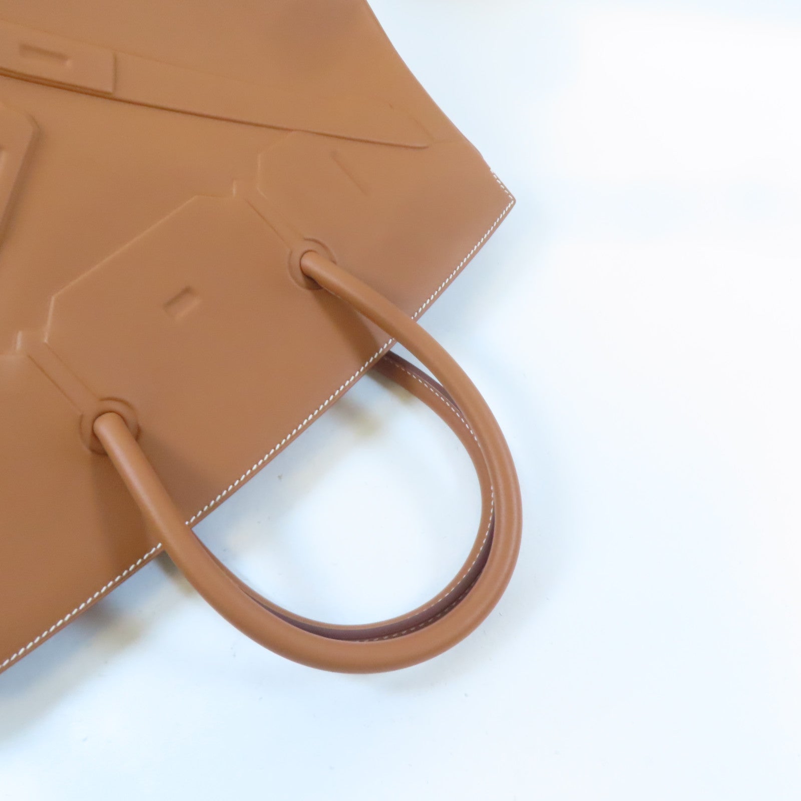HERMES 【激減優惠】Swift皮革Birkin 35銀扣手挽袋啡色