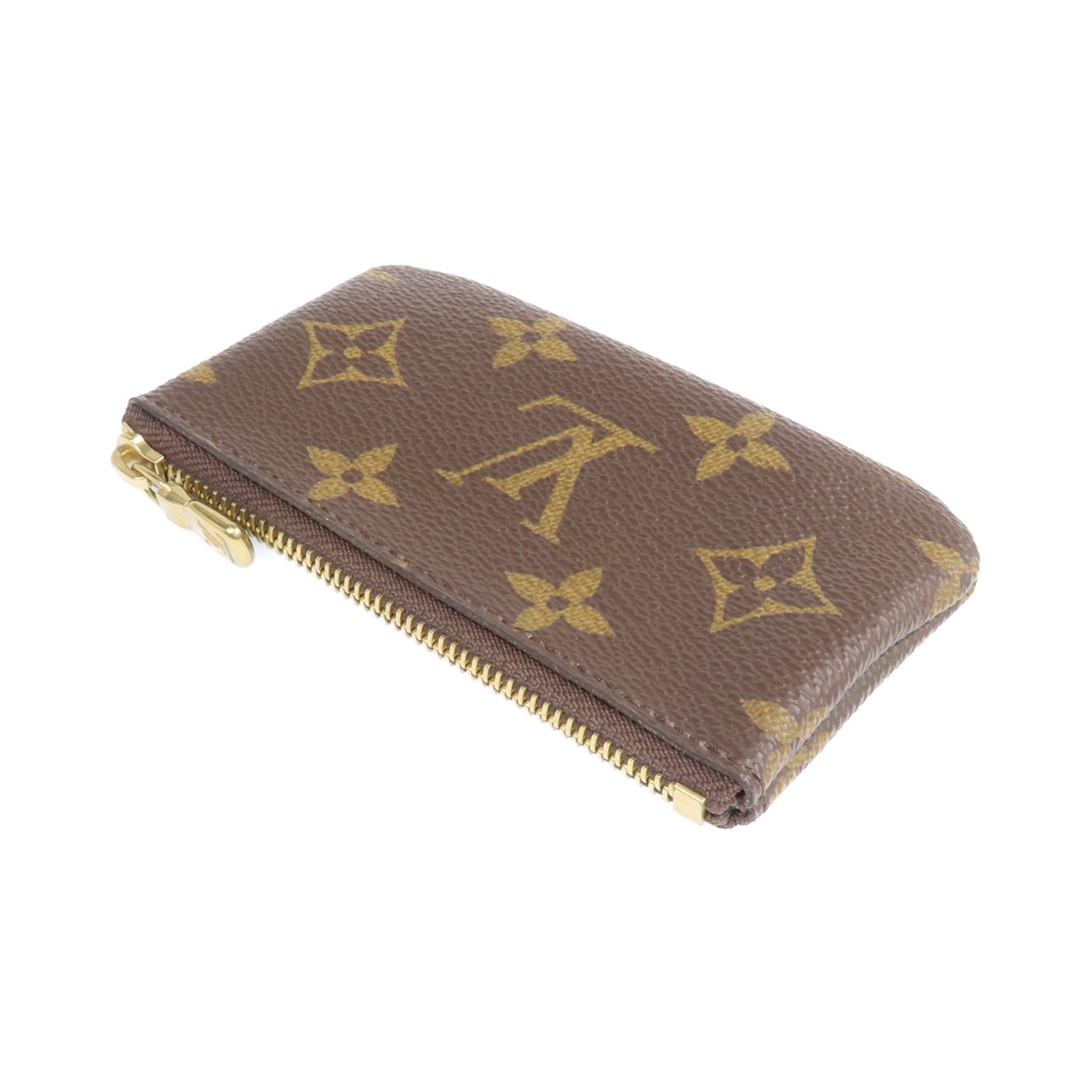 LOUIS VUITTON Monogram Key Pouch金扣鎖匙包
