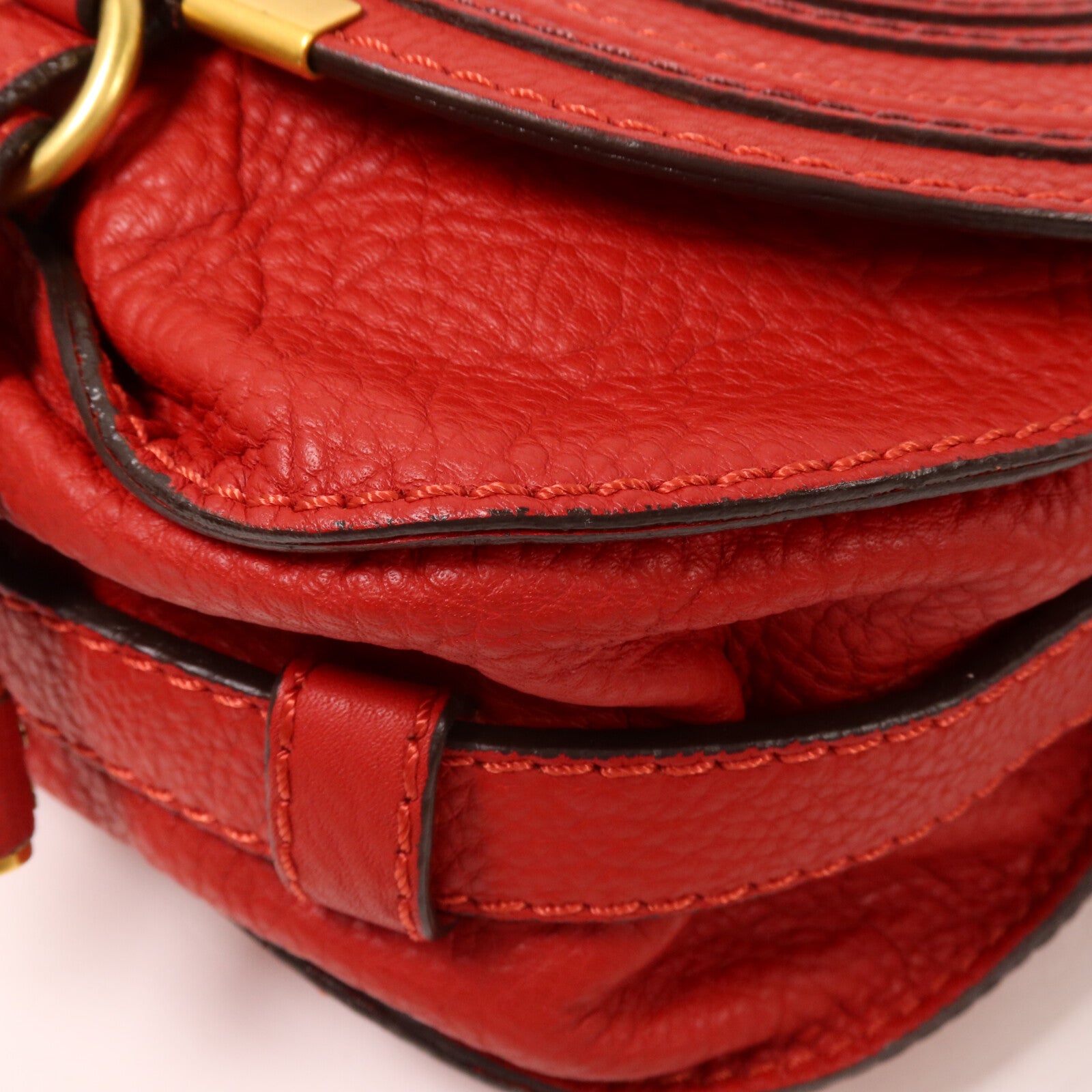 Chloe 牛皮皮革Marcie Round Shoulder Bag肩背袋