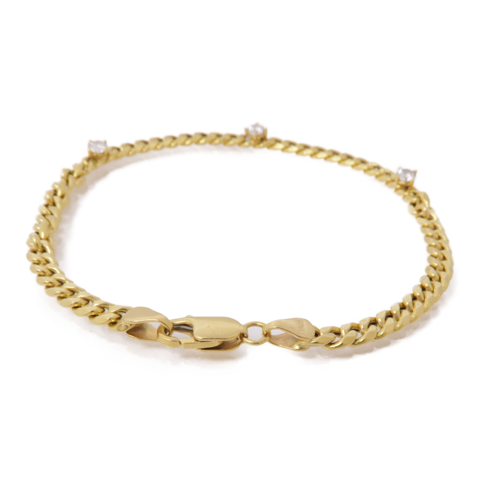 JEWELRY 18K黃金Diamond Bracelets鑽石手鏈