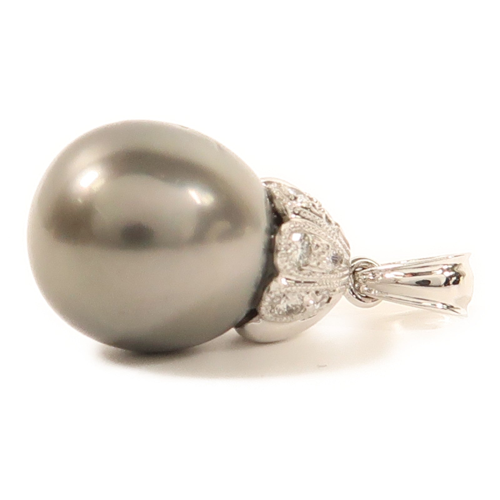 JEWELRY 18K白金Pearl Pendant吊墜
