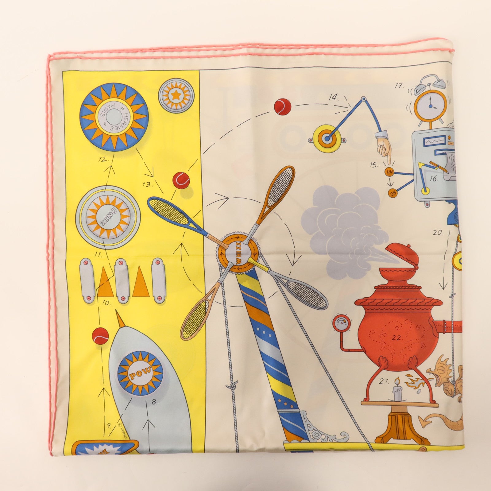 HERMES 絲質Scarf 90x90絲巾