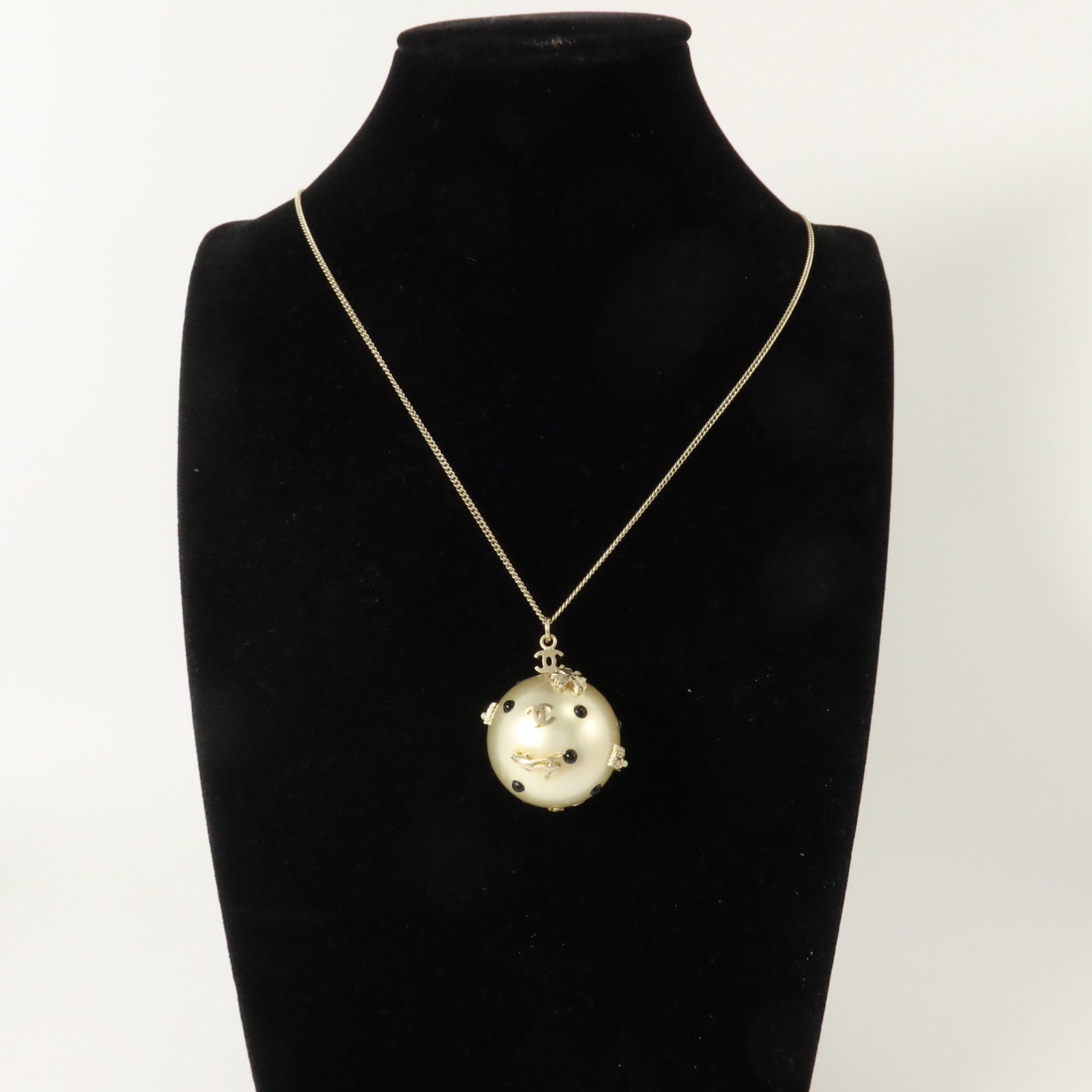CHANEL PVC/金屬Necklace項鏈
