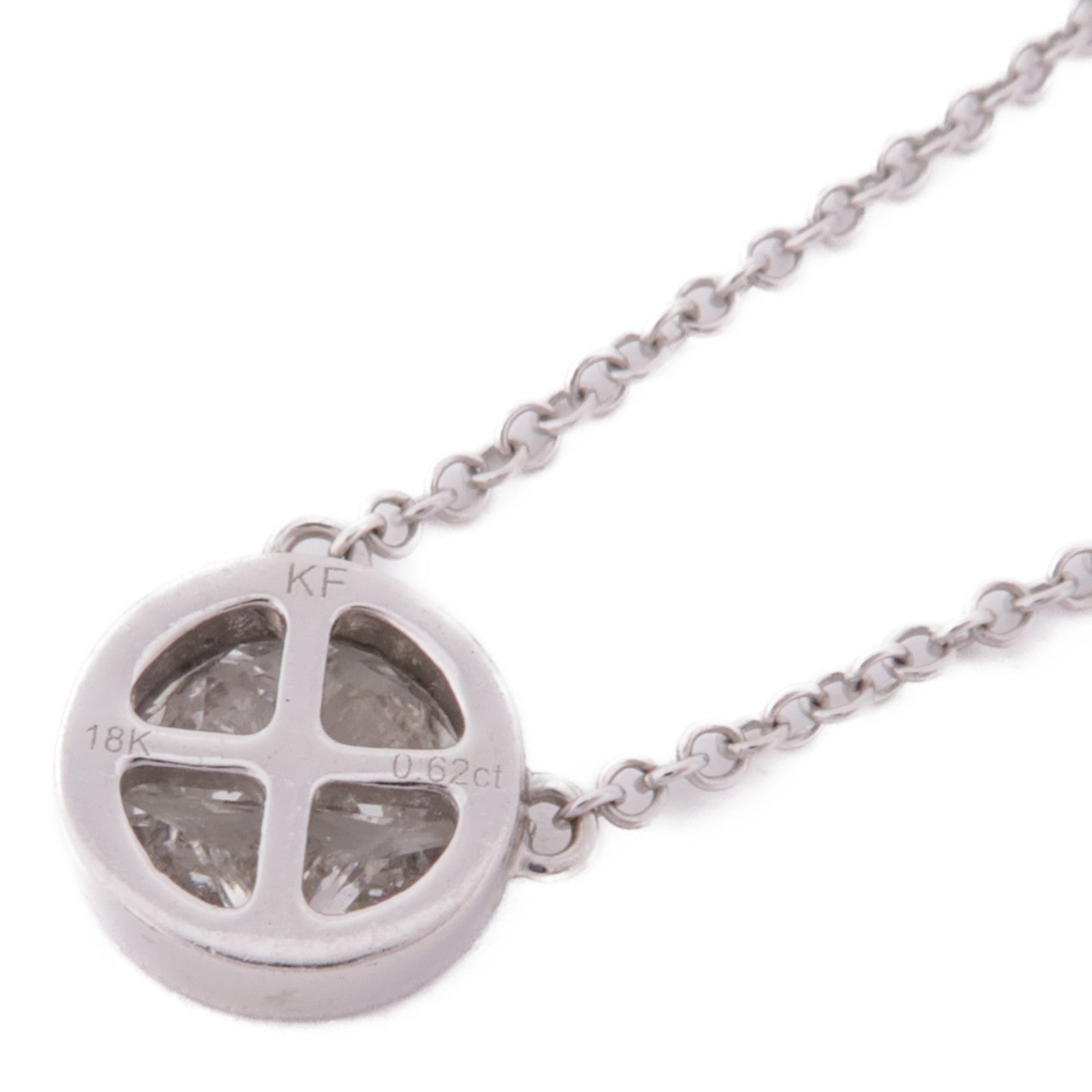 JEWELRY 【激減優惠】18K白金Diamond Necklace鑽石項鍊