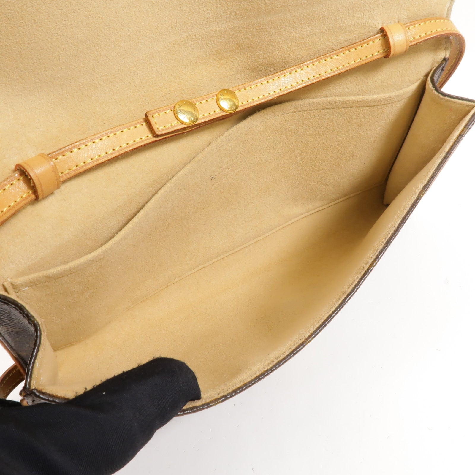 LOUIS VUITTON Monogram Pochette Twin GM肩背袋