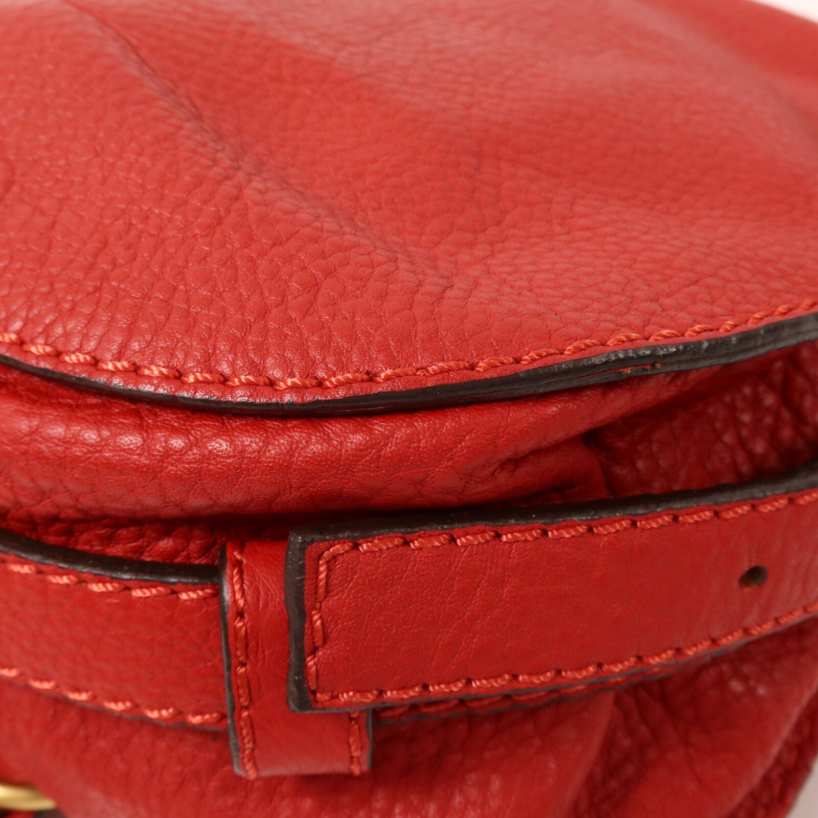 Chloe 牛皮皮革Marcie Round Shoulder Bag肩背袋