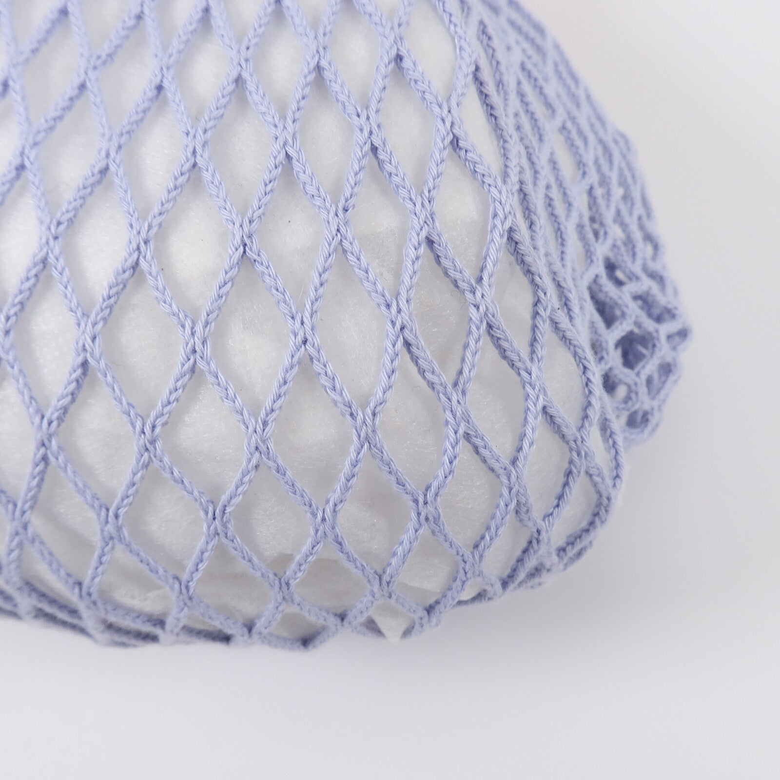Longchamp 棉質/皮革Le Pliagr Mesh Bag L手挽肩背兩用袋