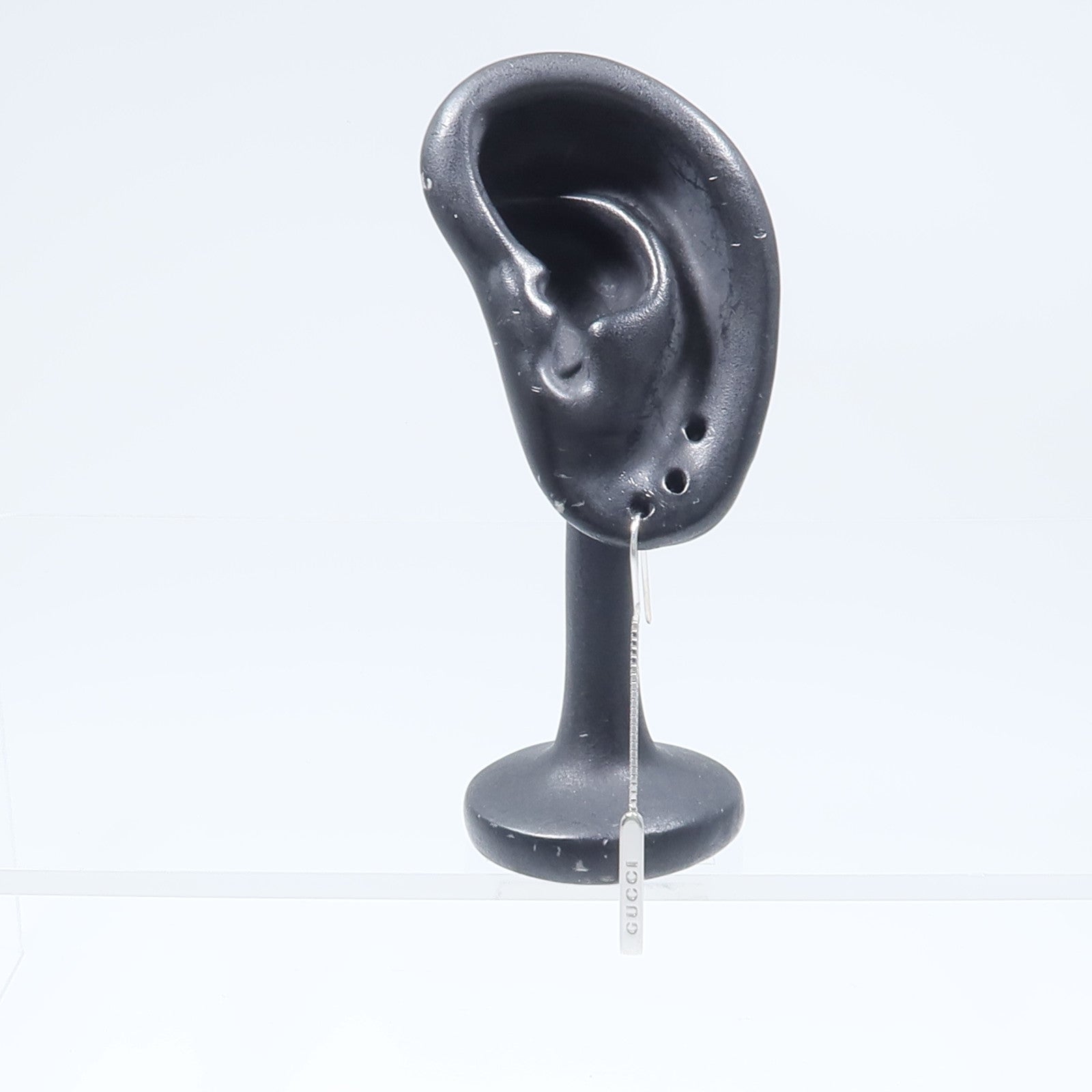 GUCCI 18K白金Earrings耳環