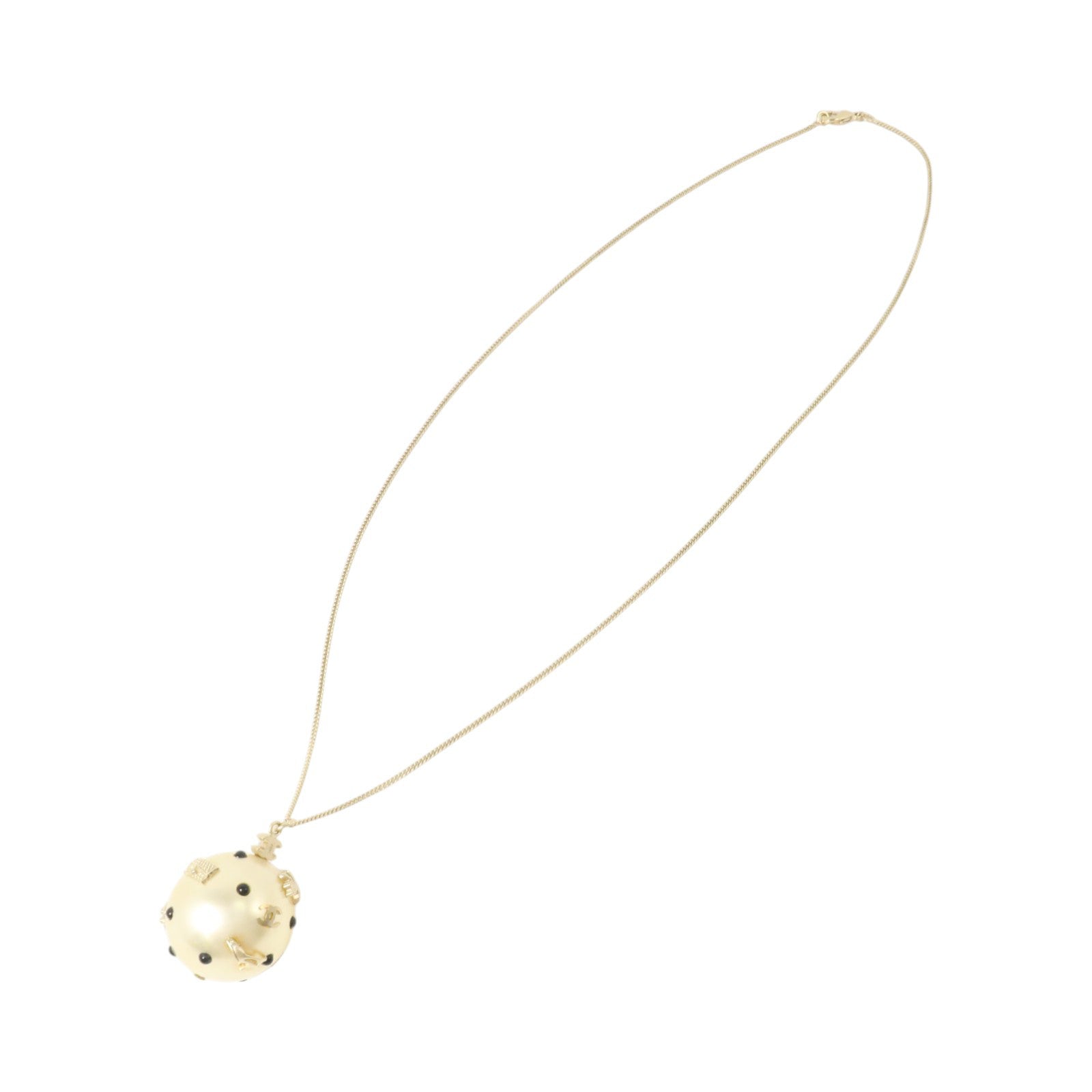 CHANEL PVC/金屬Necklace項鏈