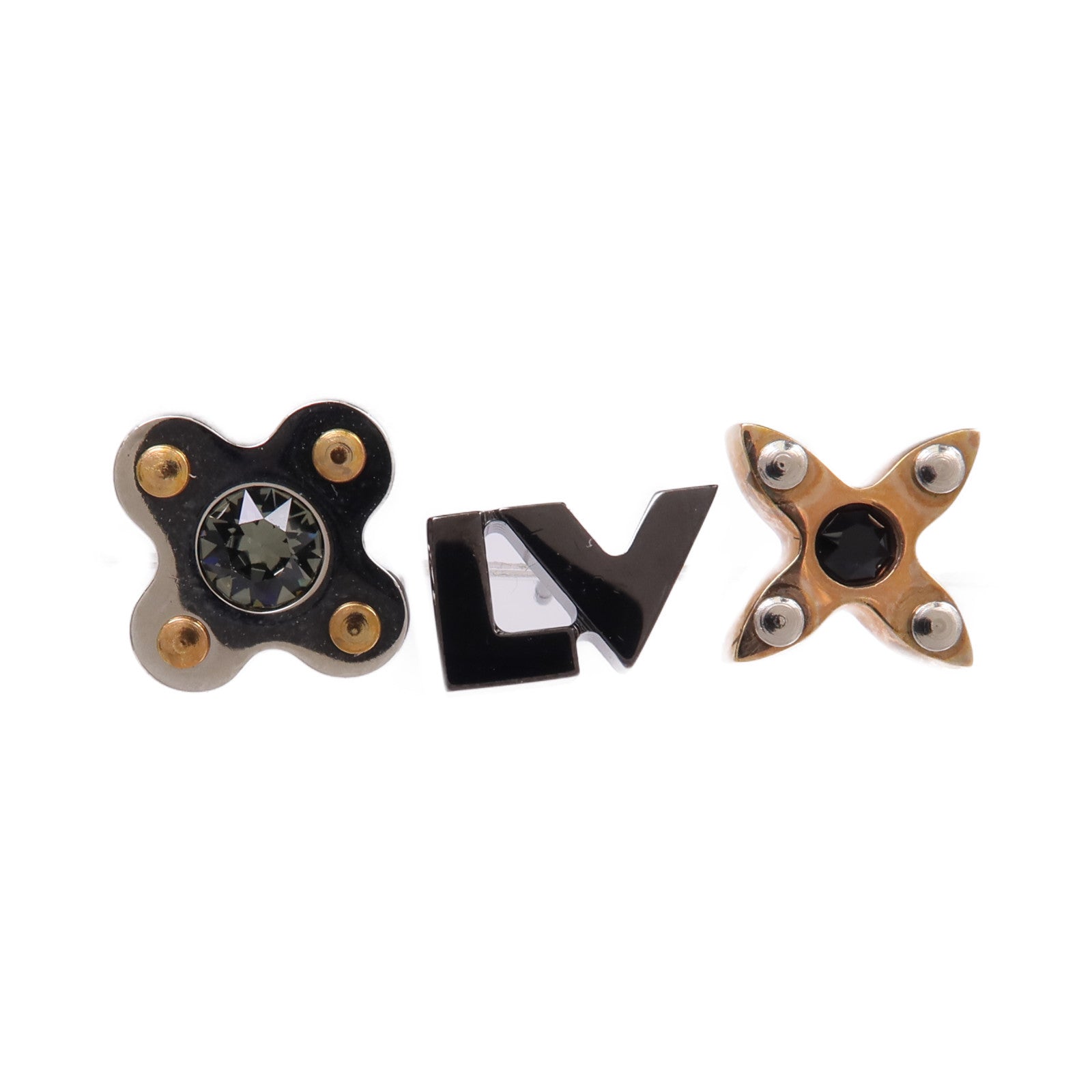 LOUIS VUITTON 【激減優惠】金屬Love Letters PM Earrings耳環