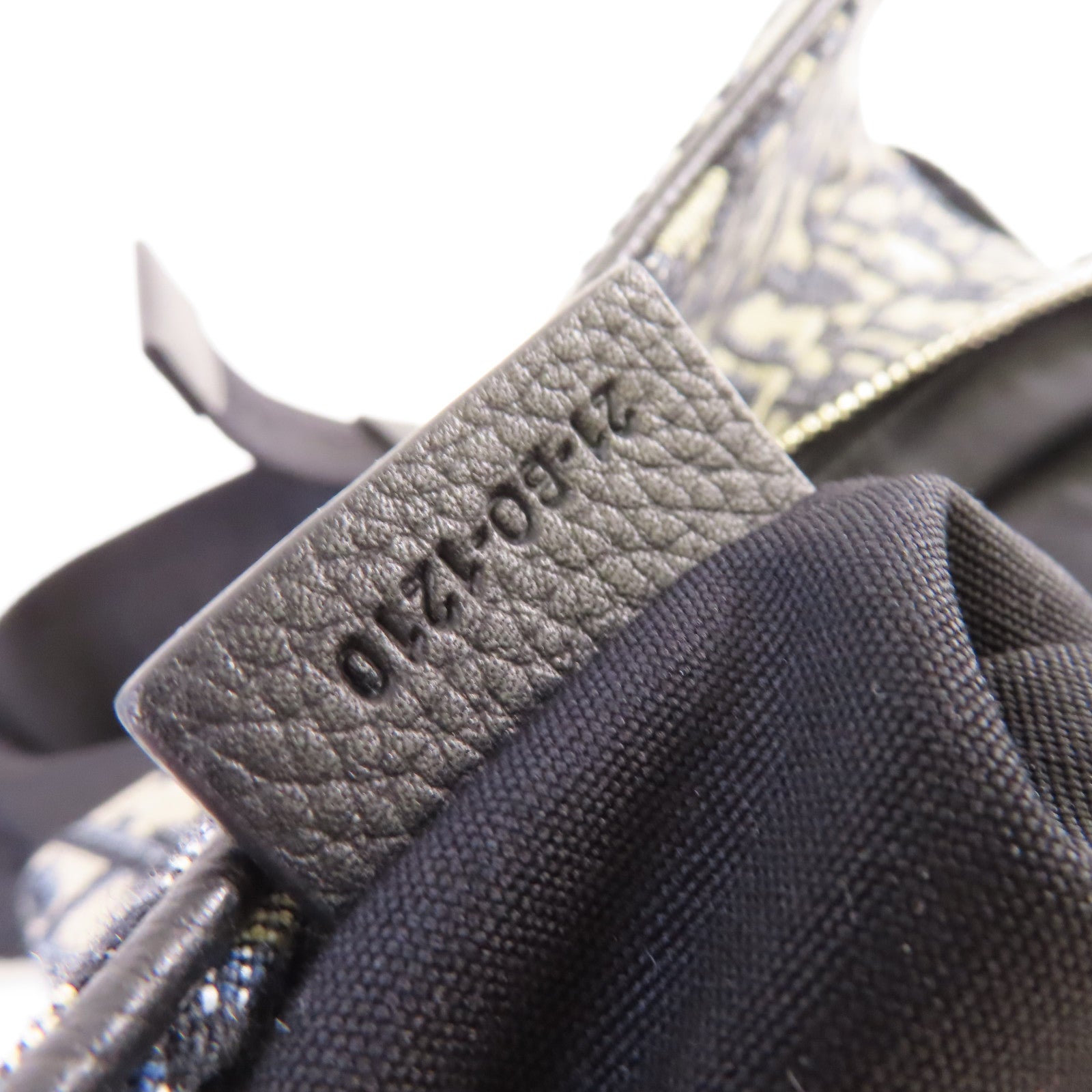 Dior 【激減優惠】Oblique帆布Saddle Shoulder Bag銀扣肩背袋寶藍色