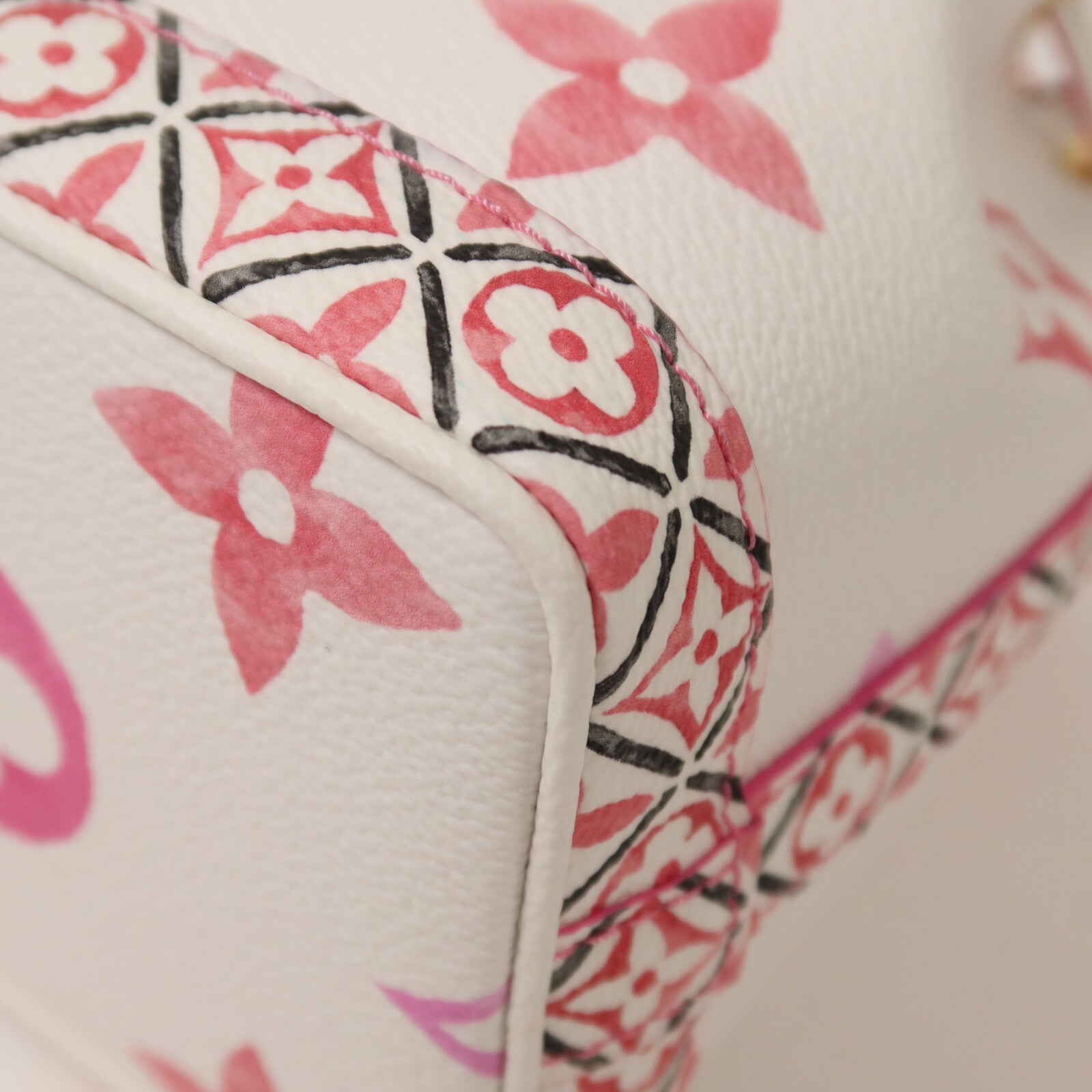 LOUIS VUITTON Monogram Watercolor Giant Nano Noe金扣手挽肩背兩用袋
