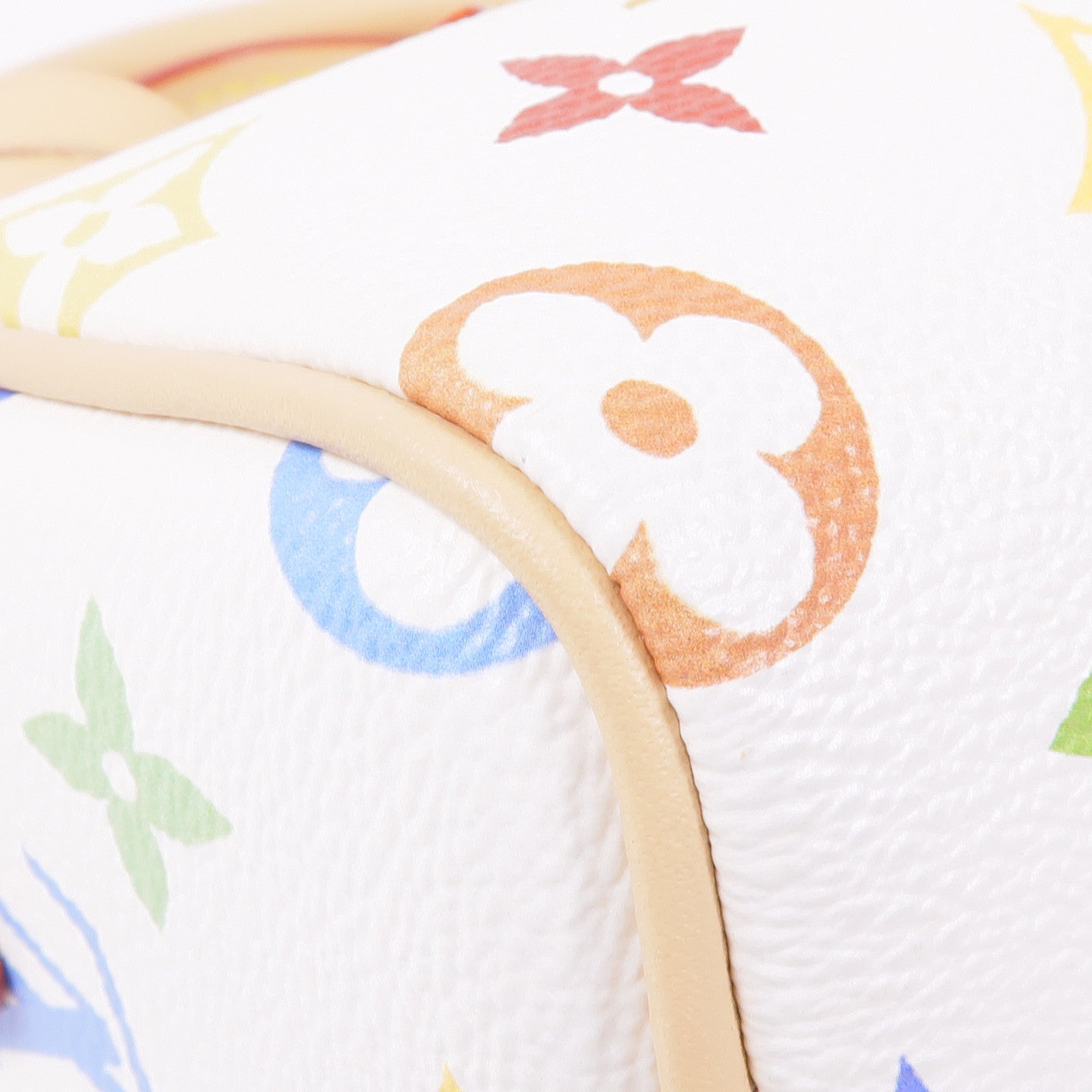LOUIS VUITTON Monogram Multicolore LV x TM Nano Speedy金扣手挽肩背兩用袋