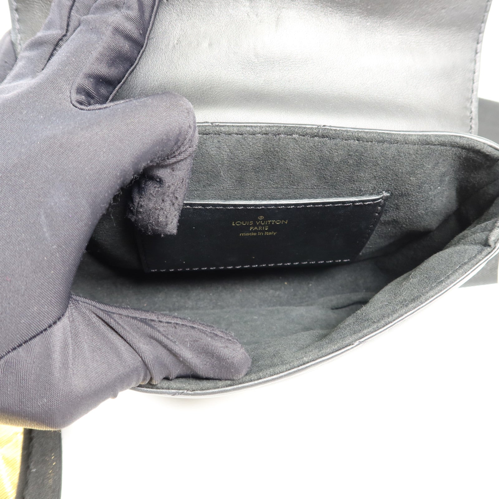 LOUIS VUITTON 牛皮皮革New Wave金扣手挽肩背兩用袋