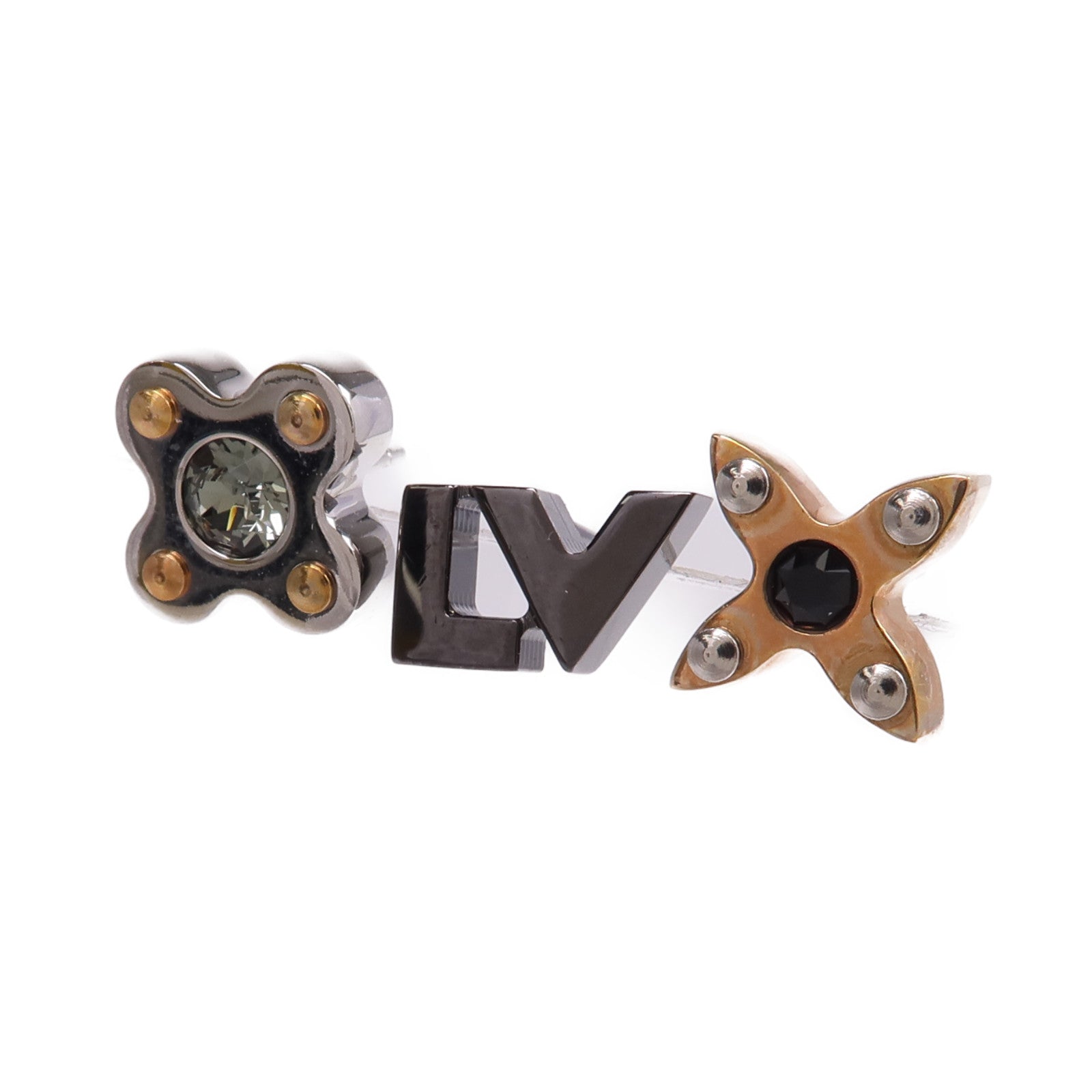 LOUIS VUITTON 【激減優惠】金屬Love Letters PM Earrings耳環