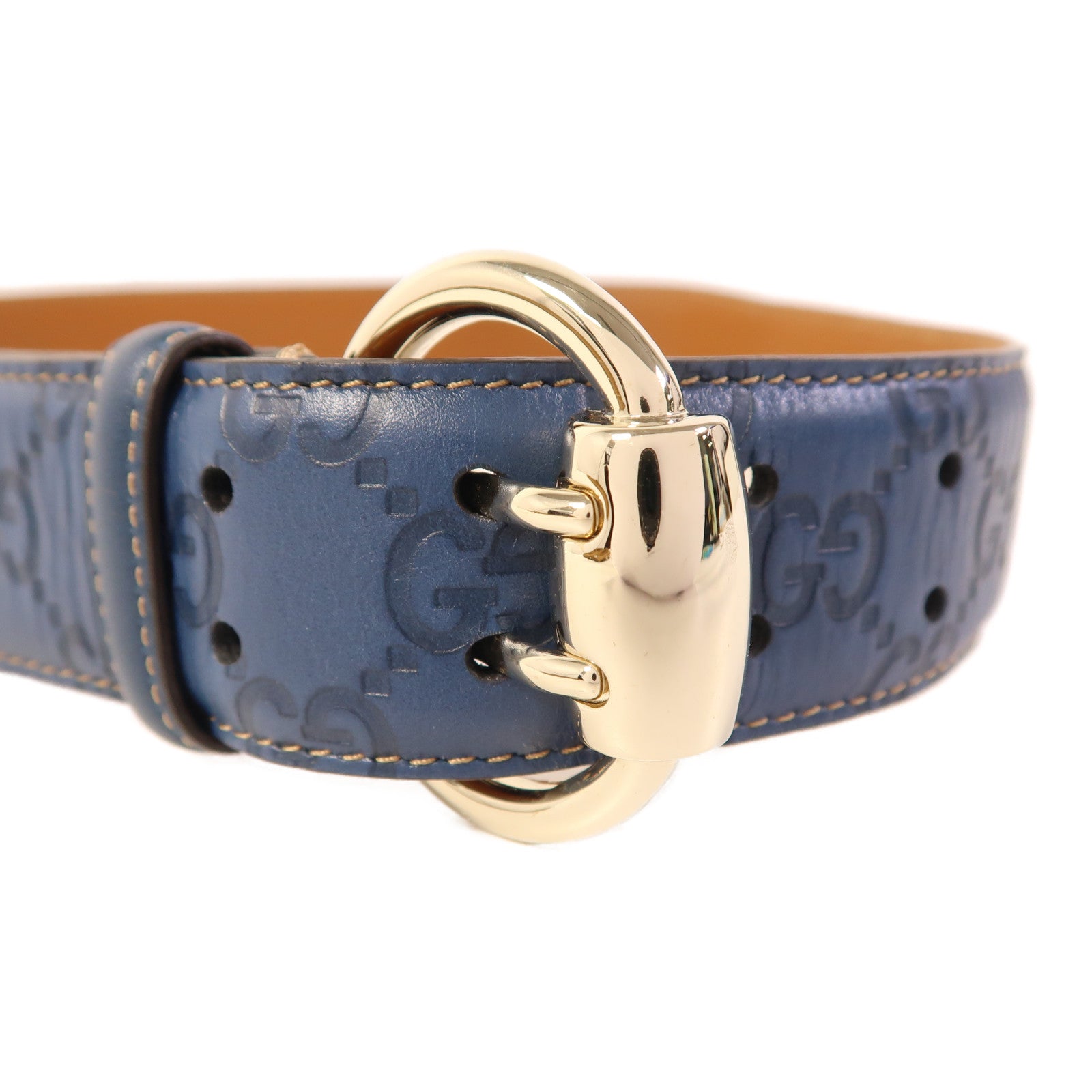 GUCCI 牛皮皮革Belt皮帶