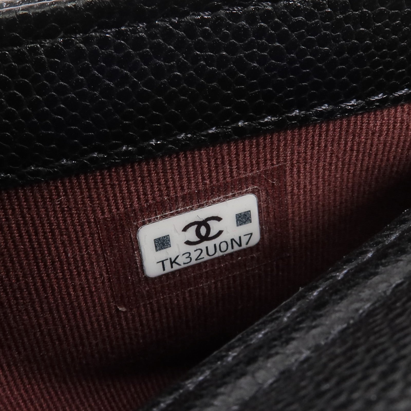 CHANEL 牛皮皮革WOC Wallet On Chain銀扣鏈帶肩背袋
