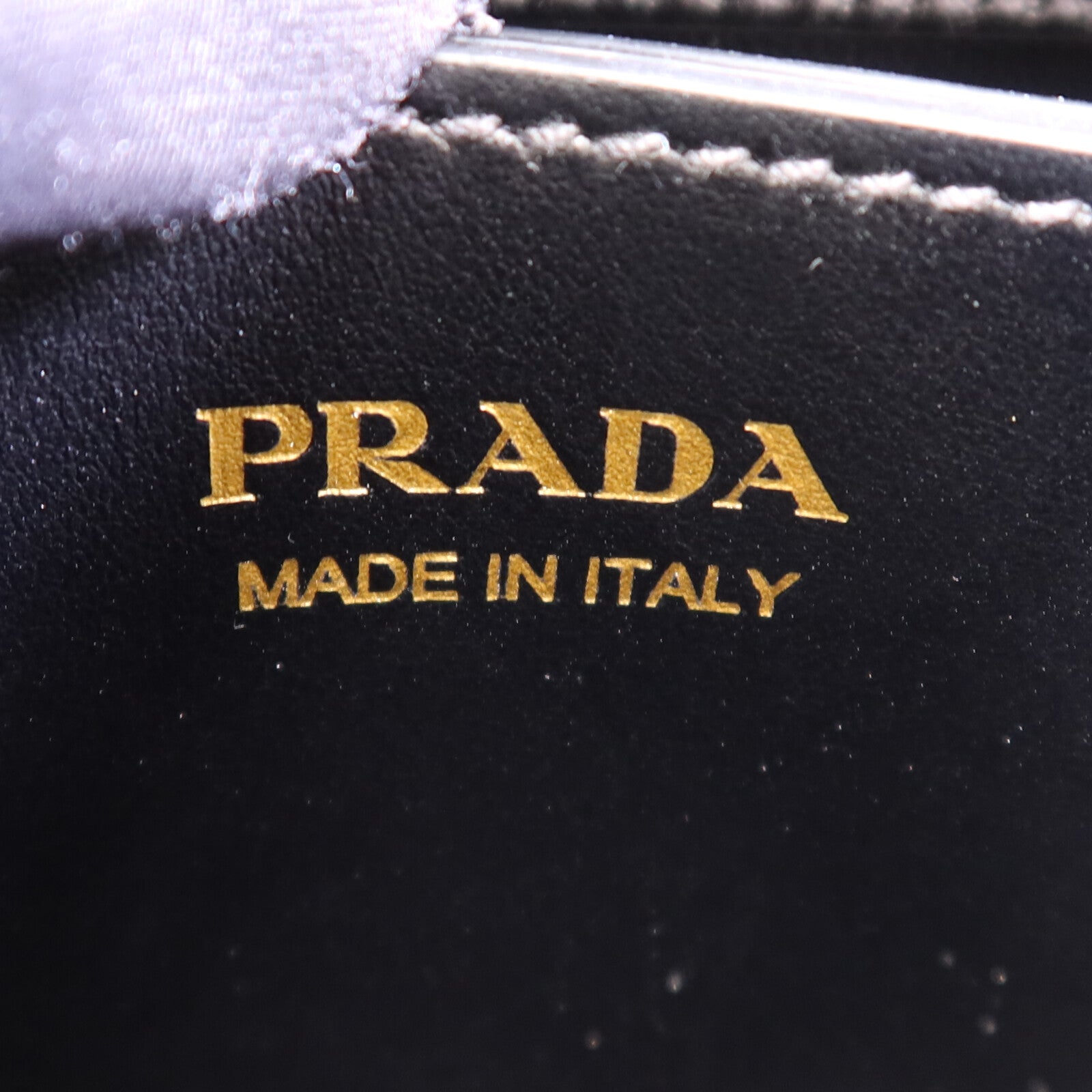 PRADA 【激減優惠】牛皮皮革2 Way Shoulder Bag金扣肩背袋