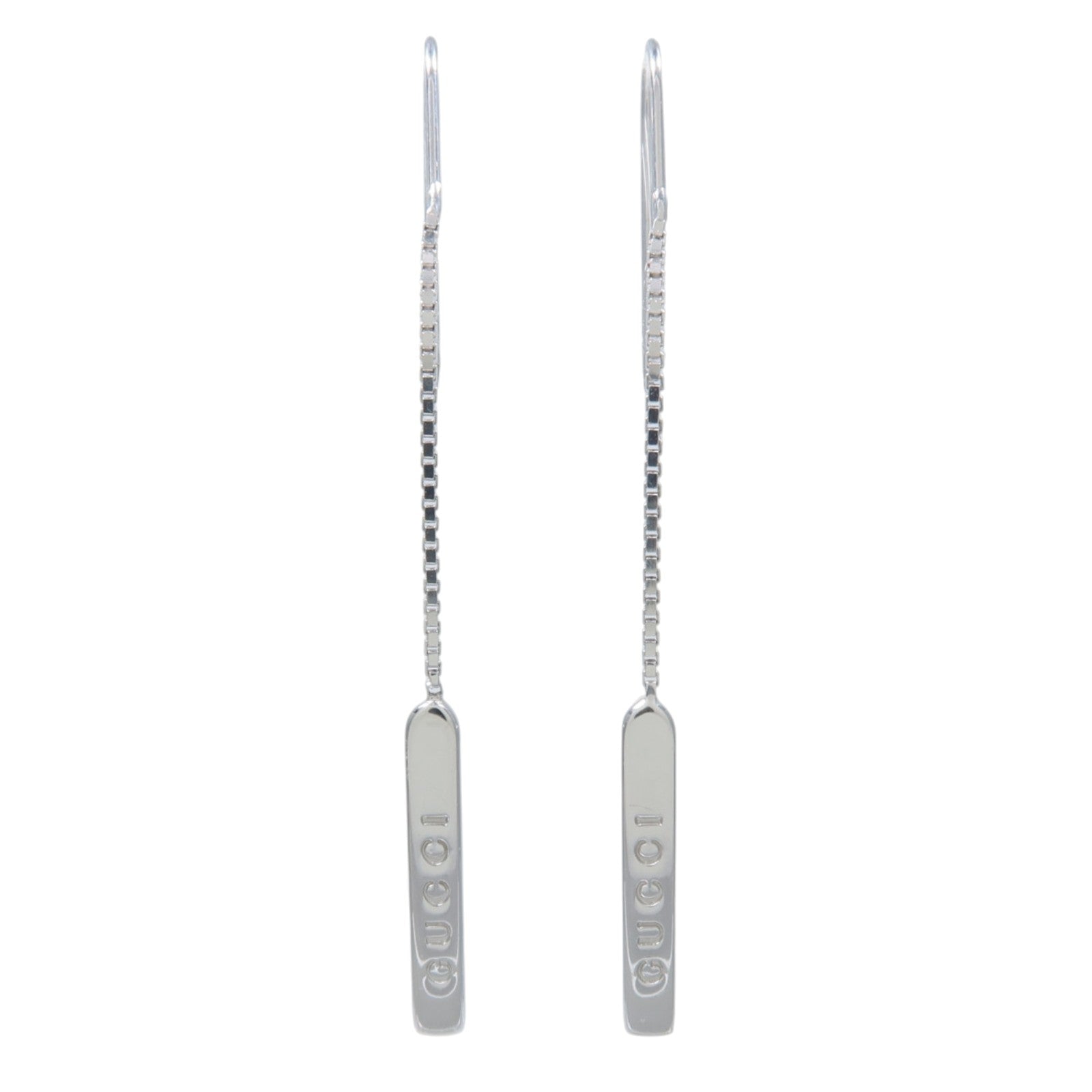 GUCCI 18K白金Earrings耳環