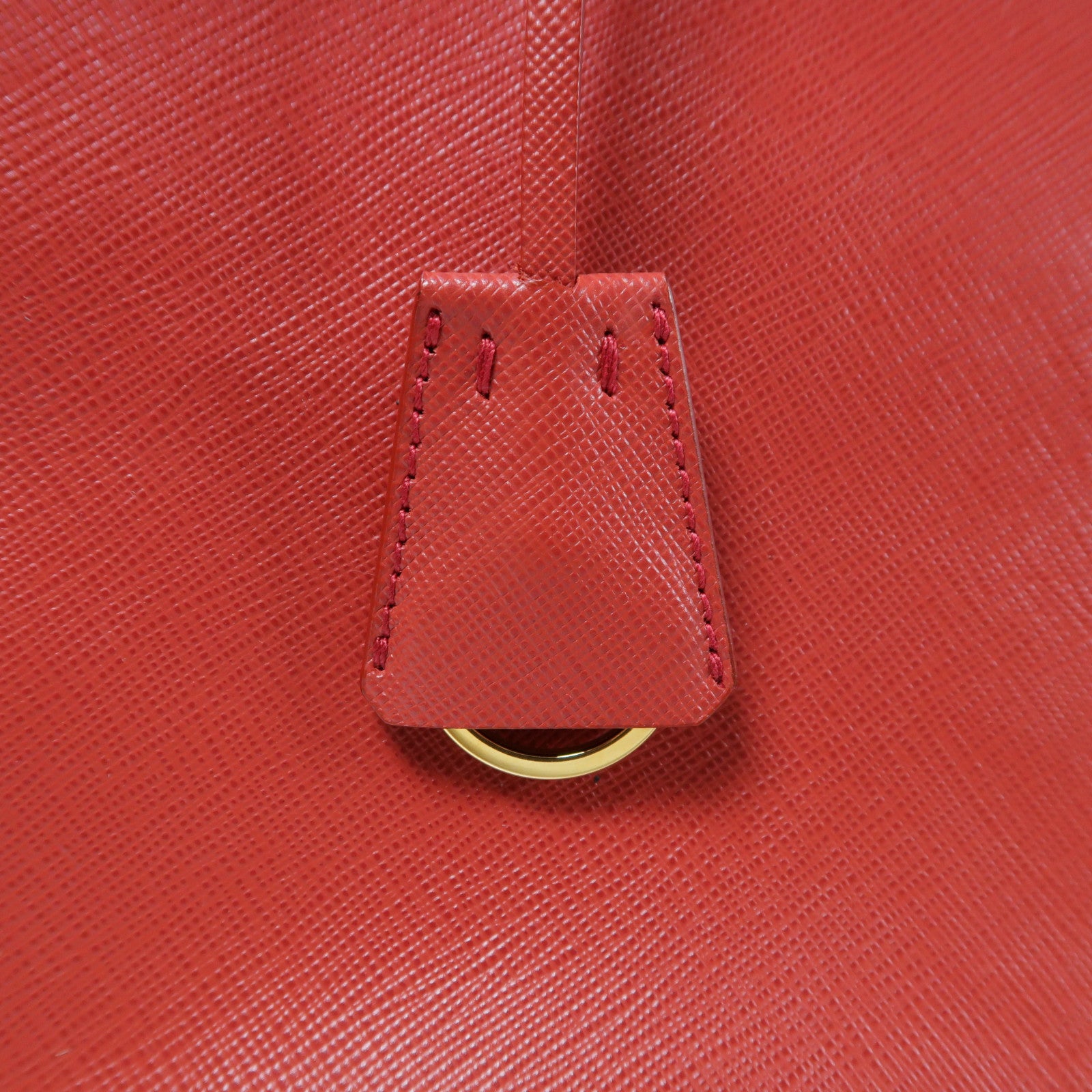 PRADA 牛皮皮革Galleria金扣手挽肩背兩用袋