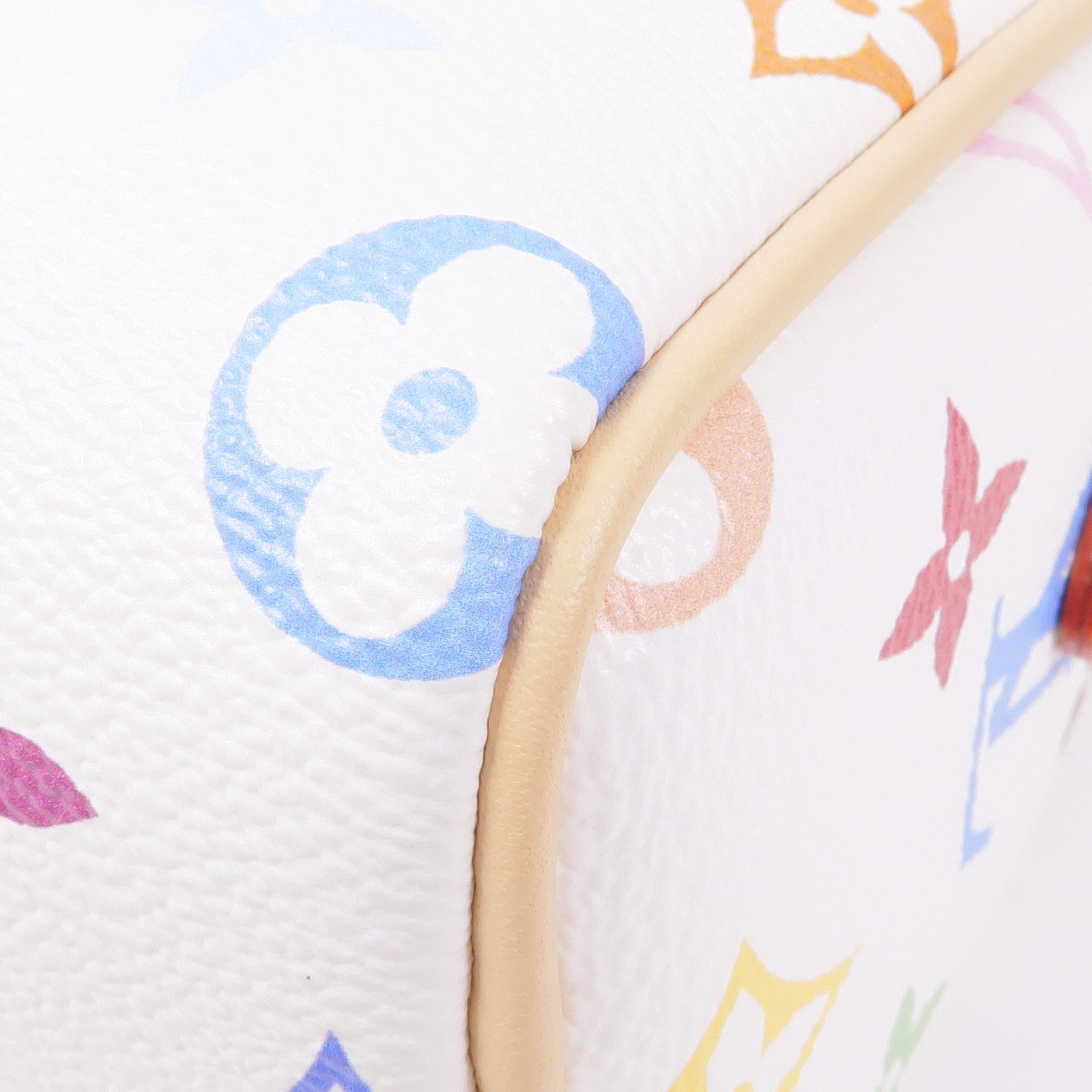 LOUIS VUITTON Monogram Multicolore LV x TM Nano Speedy金扣手挽肩背兩用袋