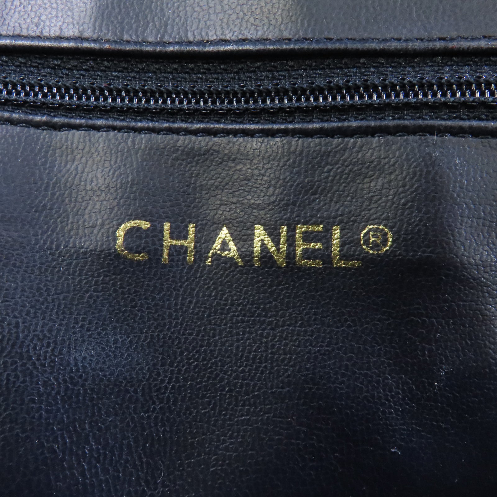 CHANEL 菱格牛皮皮革Chain Shoulder Bag金扣鏈帶肩背袋紅色/藍色