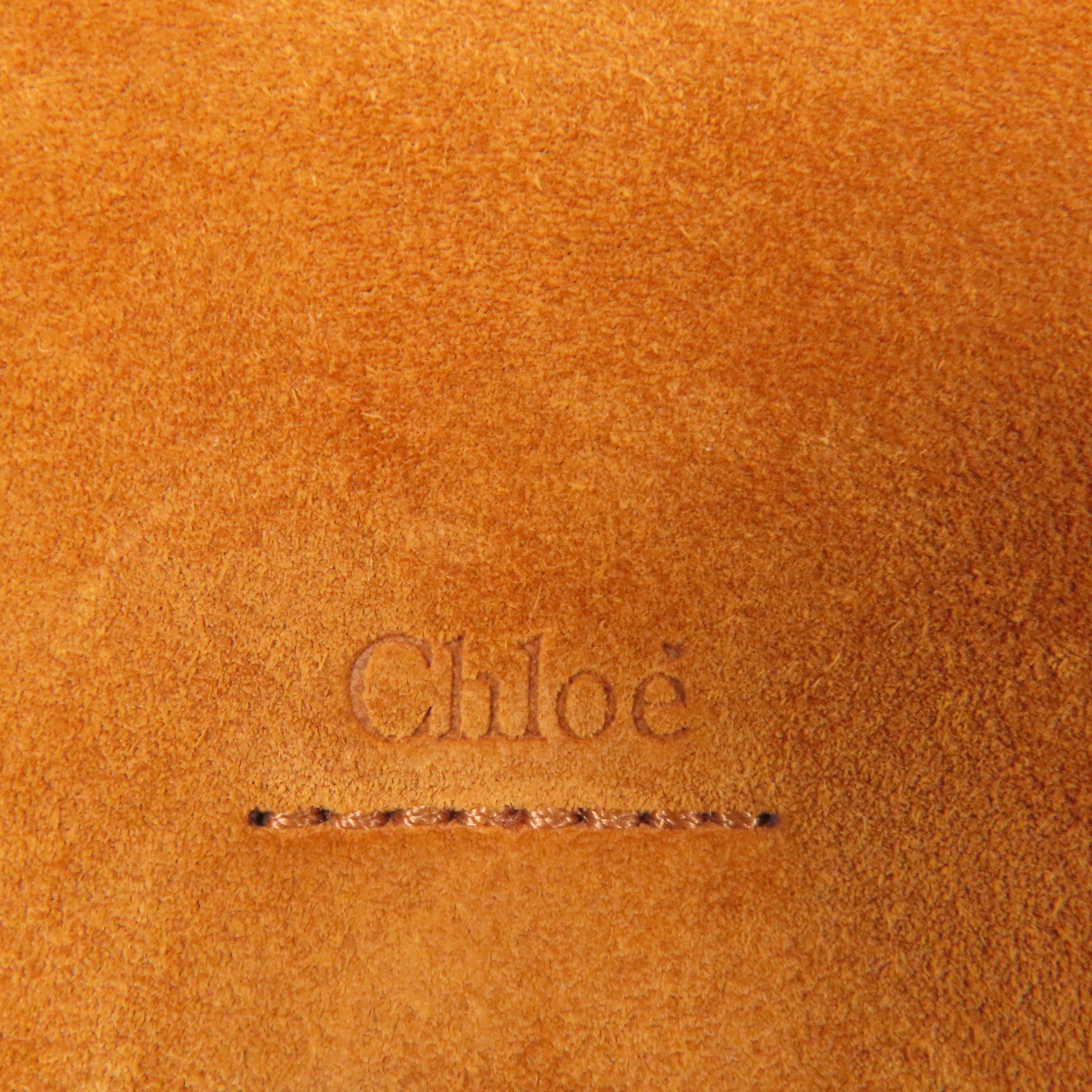 Chloe 牛皮皮革Shoulder Bag金扣肩背袋