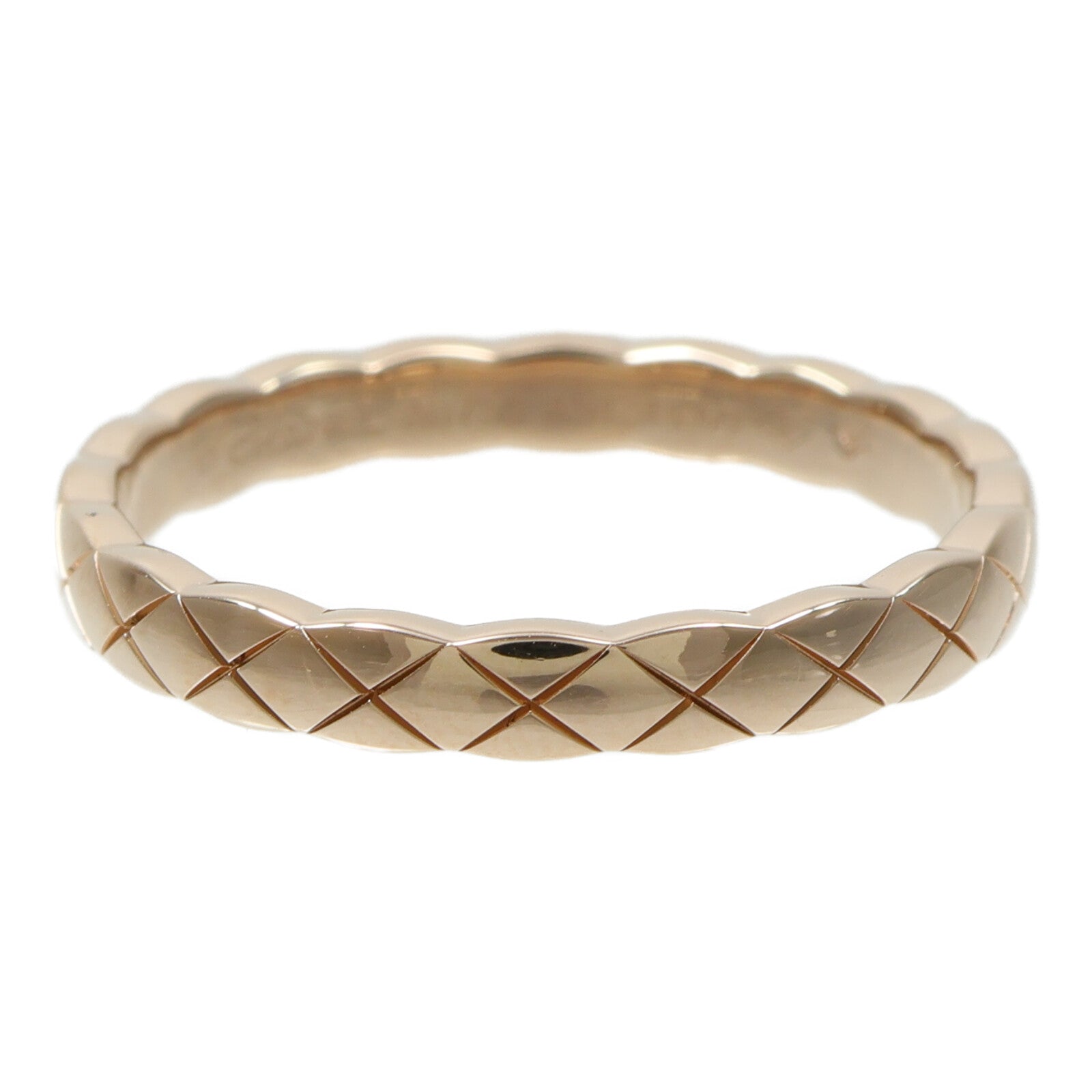 CHANEL 18K玫瑰金Coco Crush Ring戒指