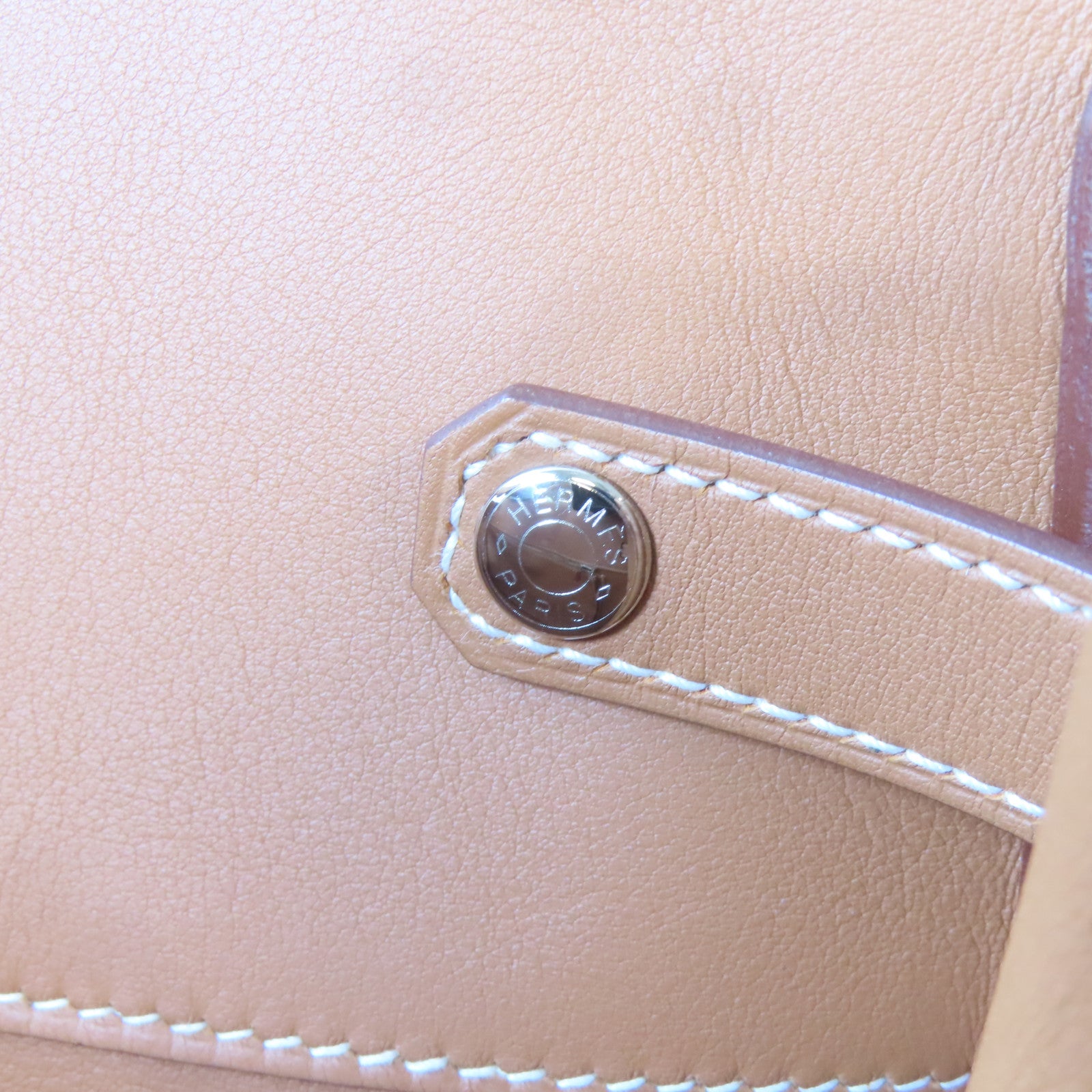 HERMES 【激減優惠】Swift皮革Birkin 35銀扣手挽袋啡色