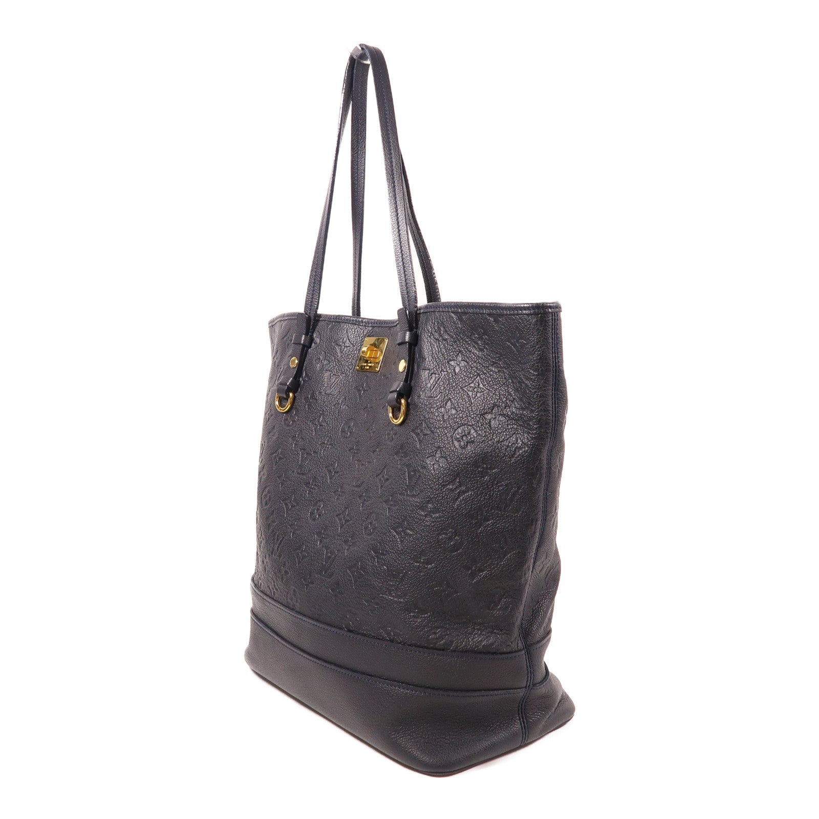 LOUIS VUITTON Monogram Empreinte Citadine GM金扣肩背袋