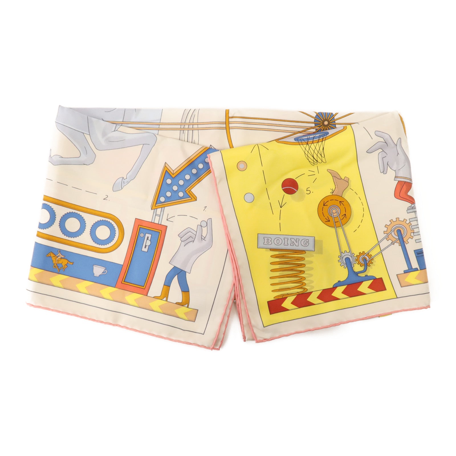 HERMES 絲質Scarf 90x90絲巾