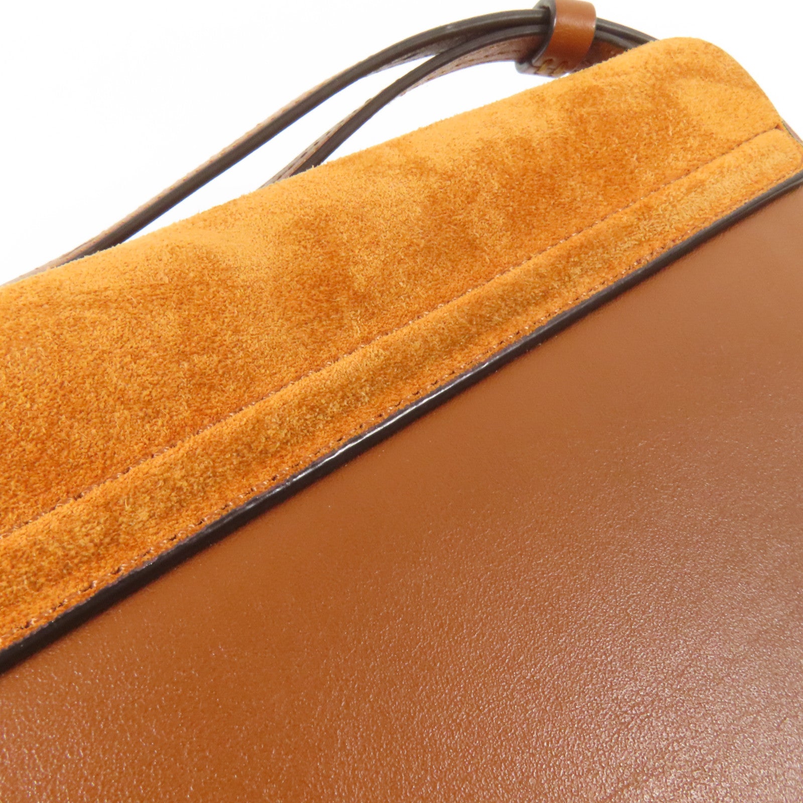 Chloe 牛皮皮革Shoulder Bag金扣肩背袋