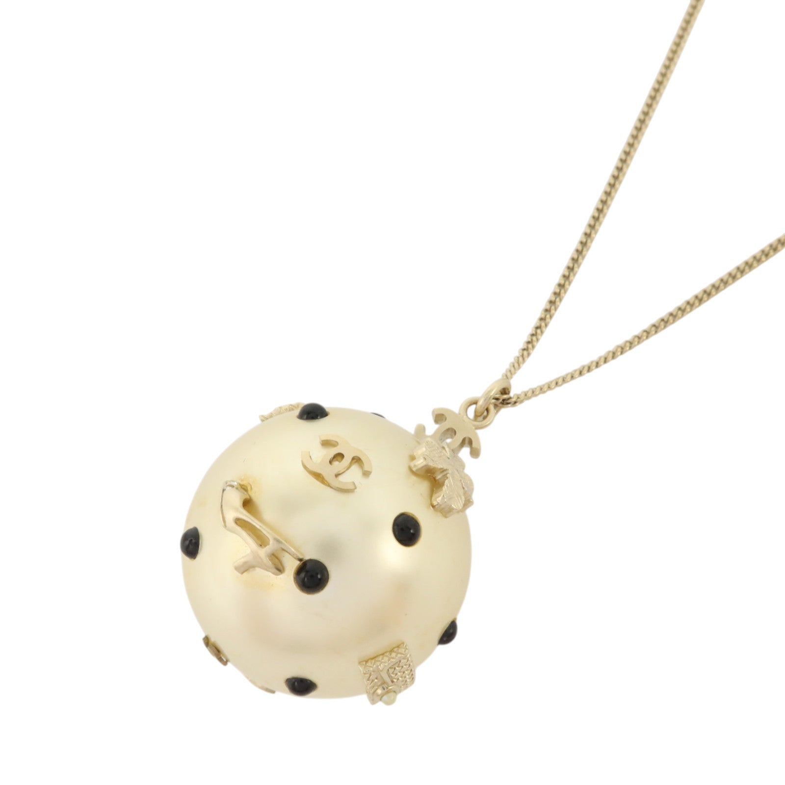 CHANEL PVC/金屬Necklace項鏈