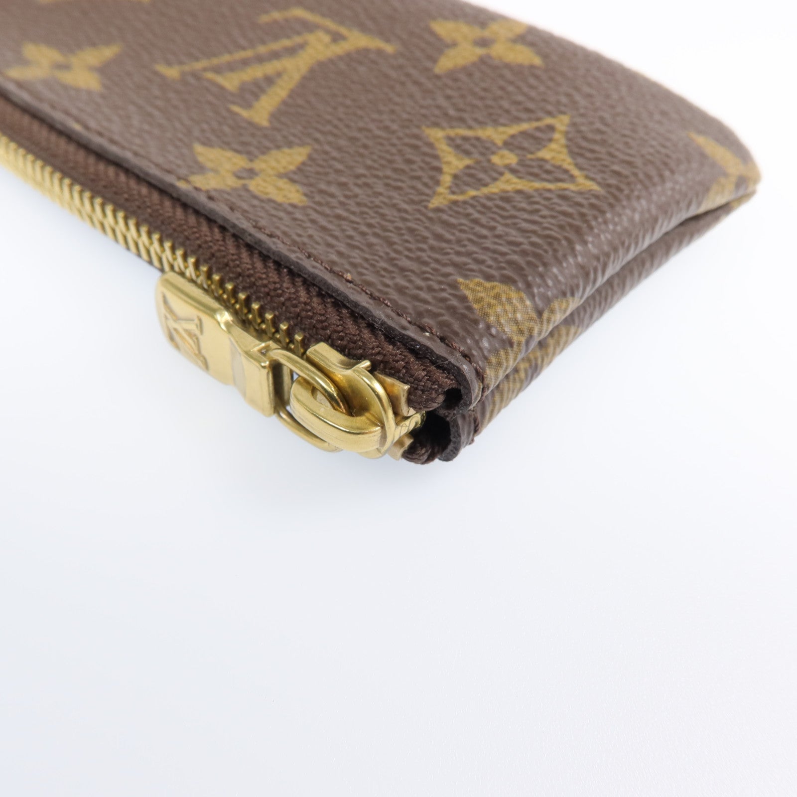 LOUIS VUITTON Monogram Key Pouch金扣鎖匙包