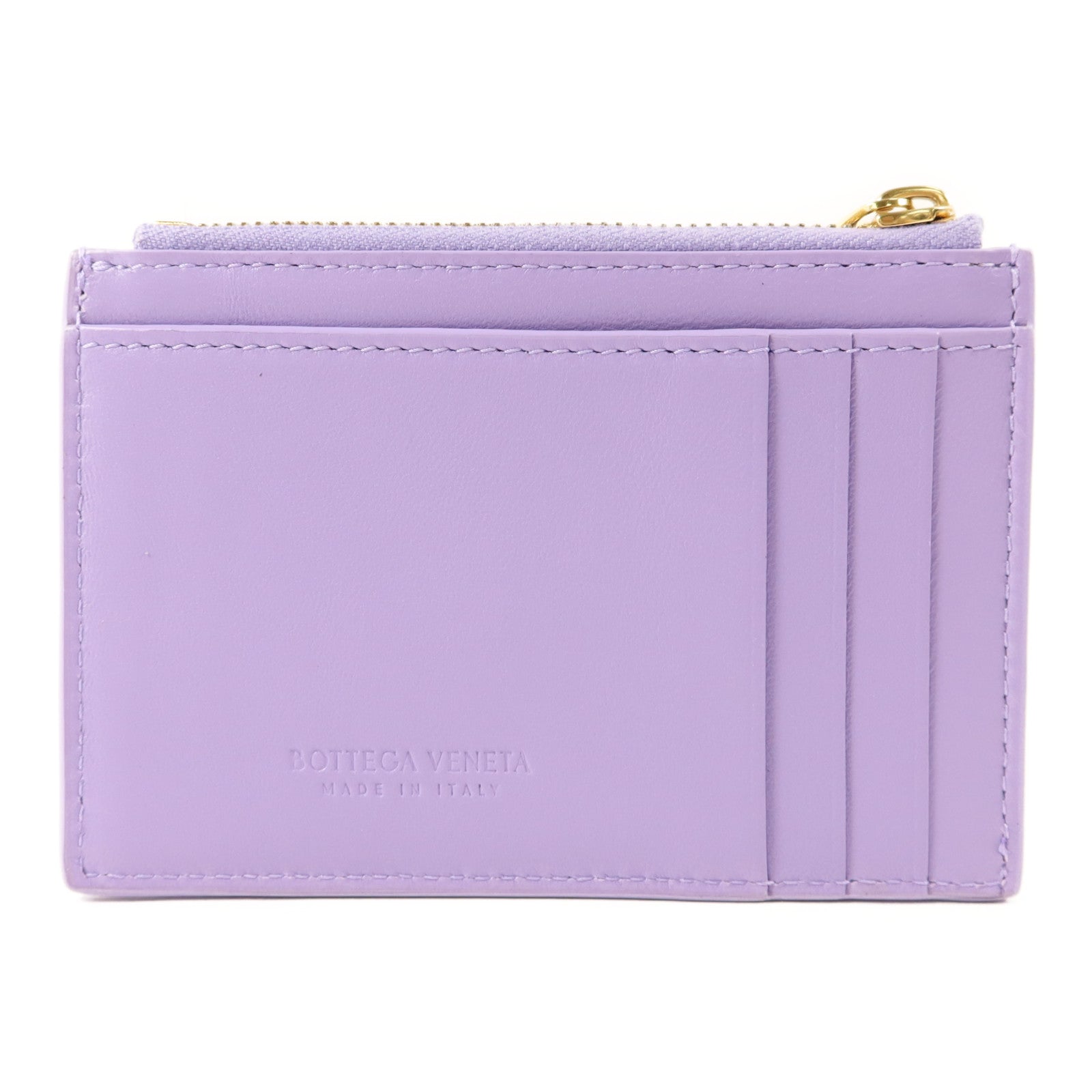 BOTTEGA VENETA 羊皮皮革Card Case金扣卡片套