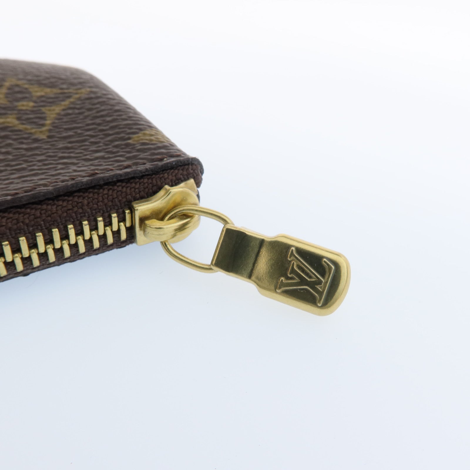 LOUIS VUITTON Monogram Key Pouch金扣鎖匙包