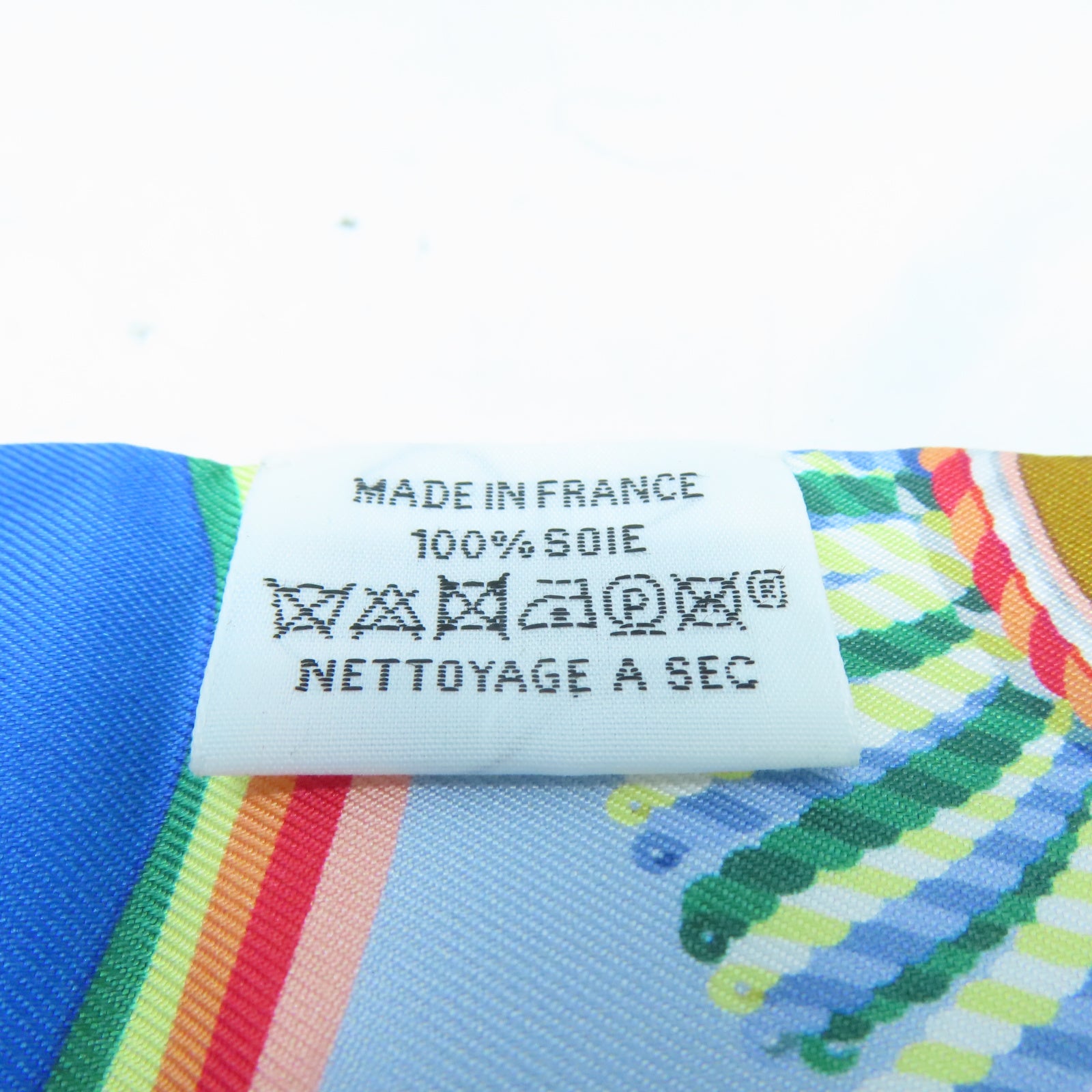 HERMES 【激減優惠】絲質Twilly Scarf絲巾藍色