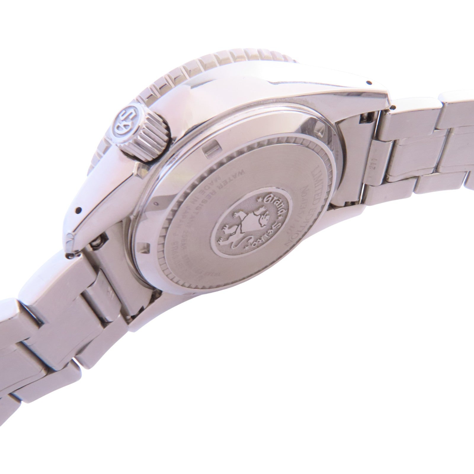 SEIKO Spring Drive GMT 140pcs Limited SBGE267 Automatic Watch Stainless Steel