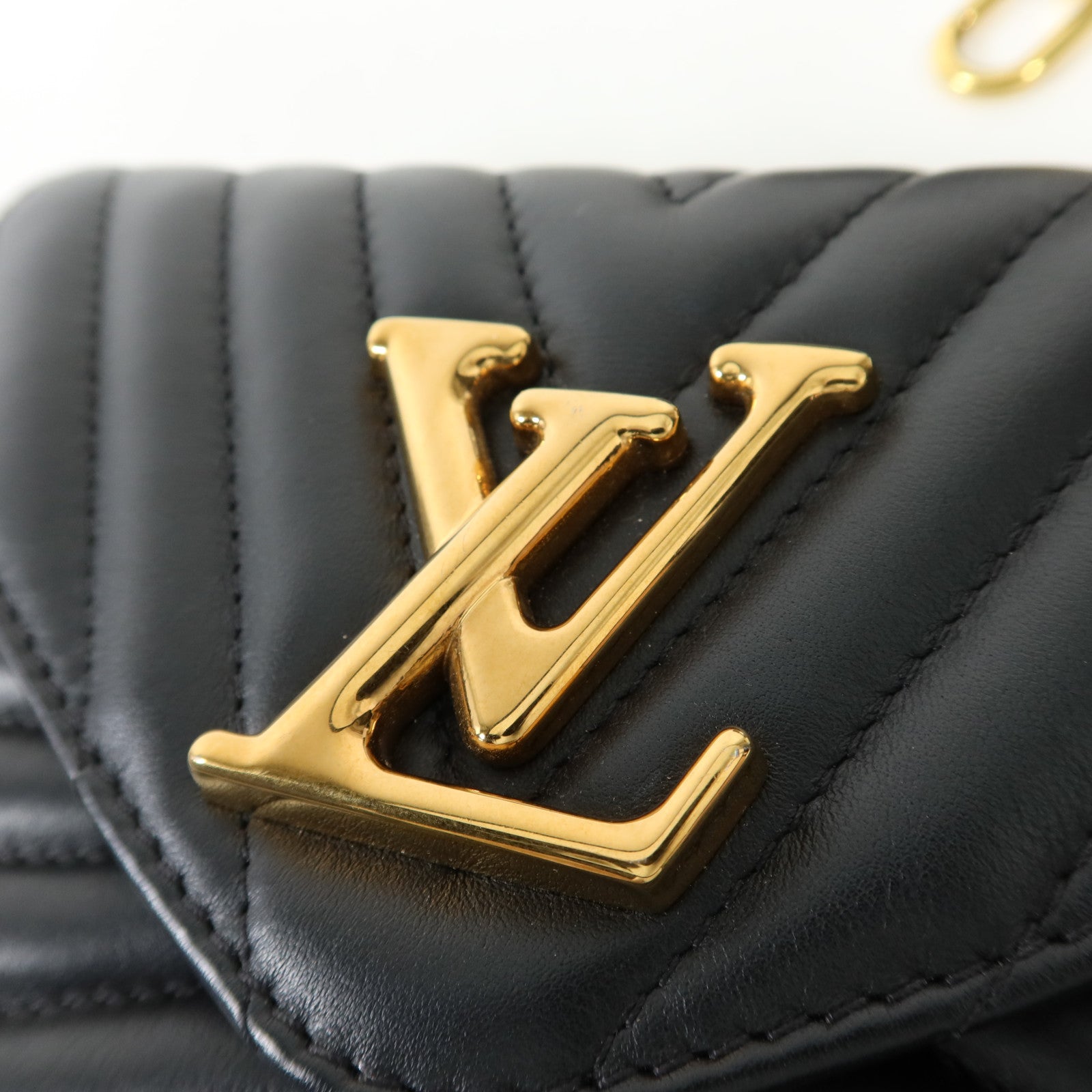 LOUIS VUITTON 牛皮皮革New Wave金扣手挽肩背兩用袋