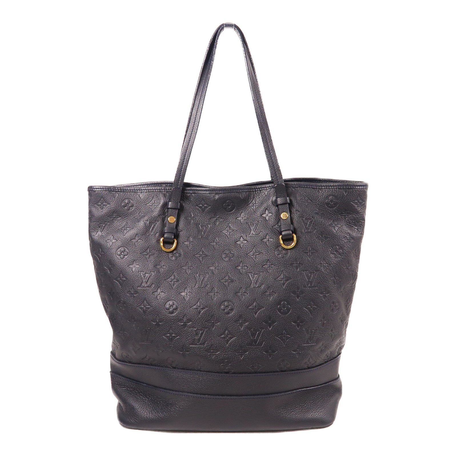 LOUIS VUITTON Monogram Empreinte Citadine GM金扣肩背袋