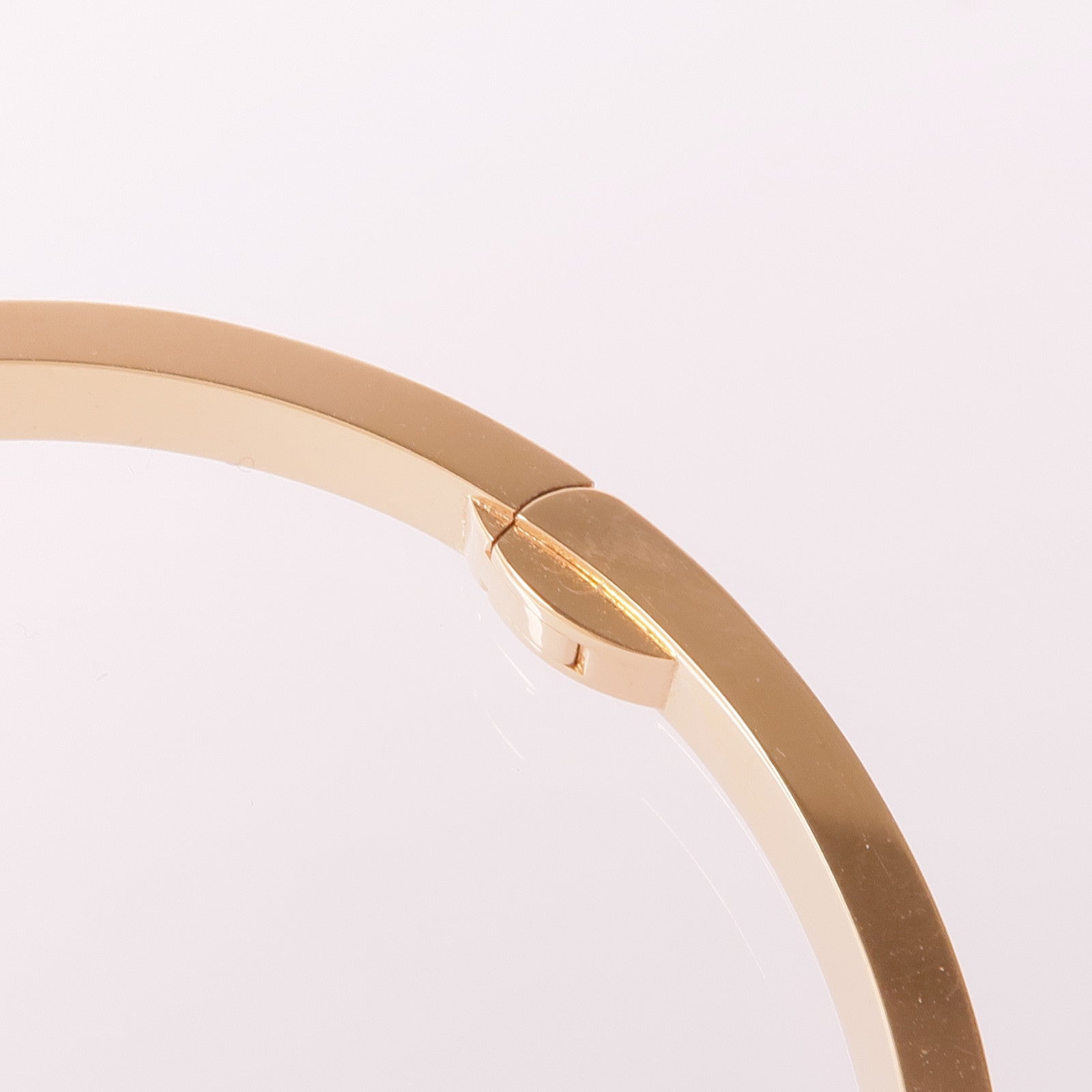 CARTIER 18K玫瑰金Love Bracelet鑽石手鏈Cartier#16