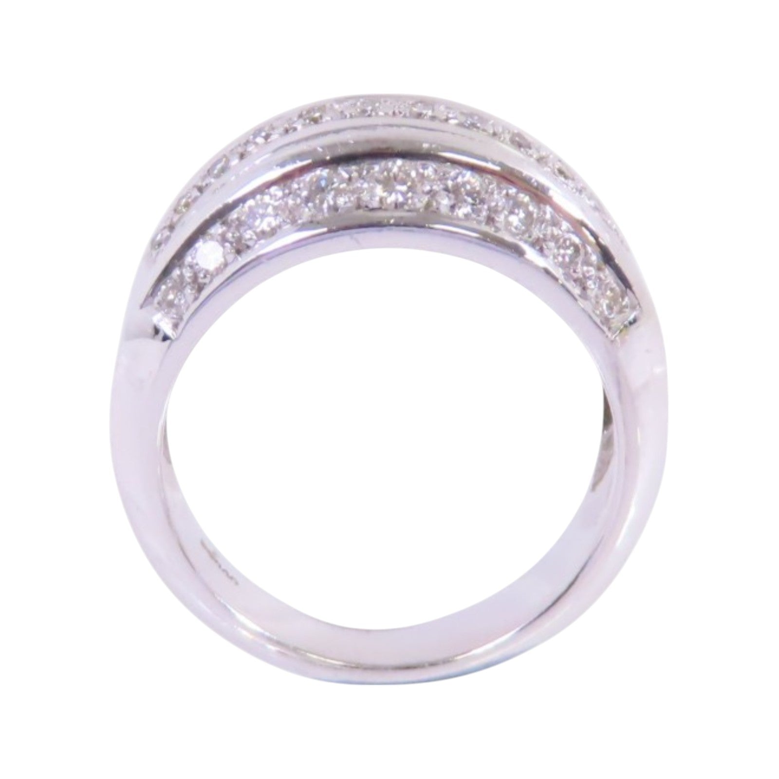 JEWELRY 【激減優惠】PT900鉑金/鑽石Diamond Ring戒指US#6.5