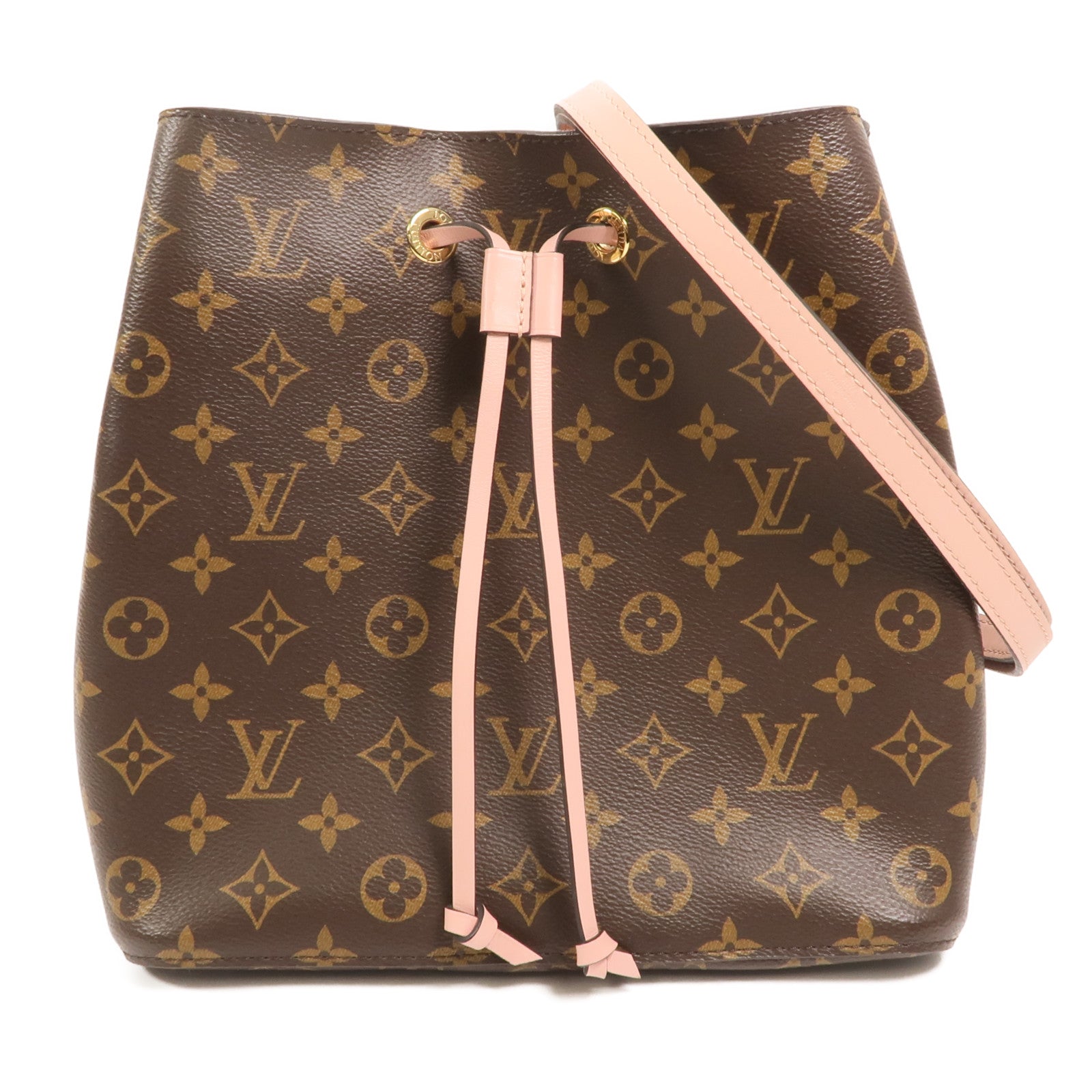 LOUIS VUITTON Monogram Neo Noe金扣肩背袋