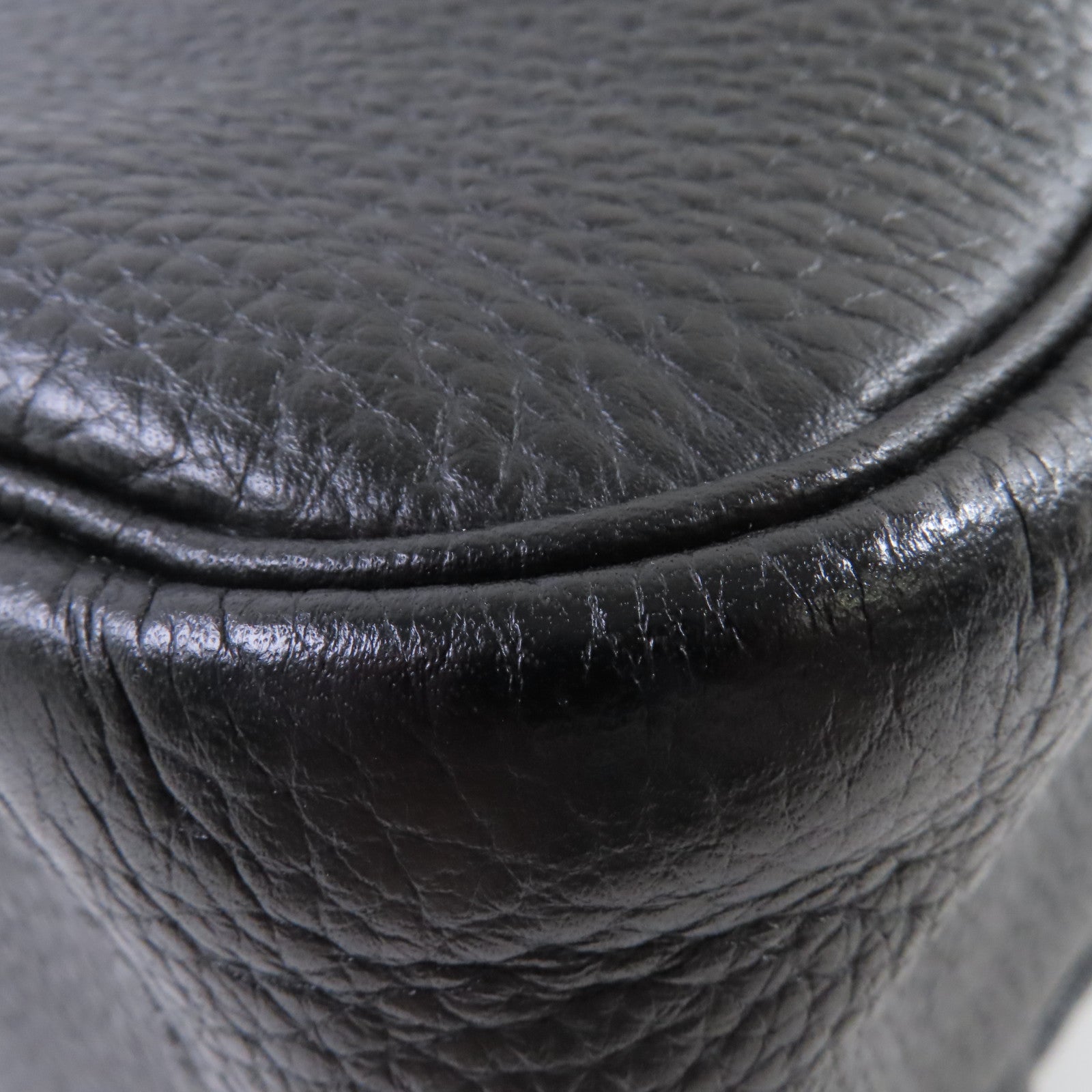 HERMES Clemence皮革Lindy 34 Shoulder Bag銀扣肩背袋黑色