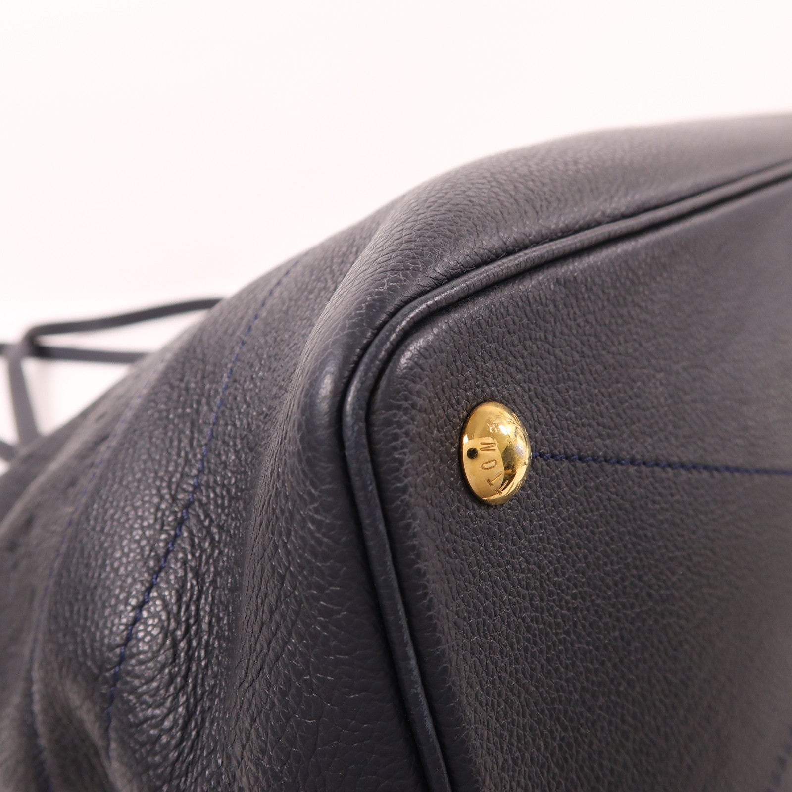 LOUIS VUITTON Monogram Empreinte Citadine GM金扣肩背袋