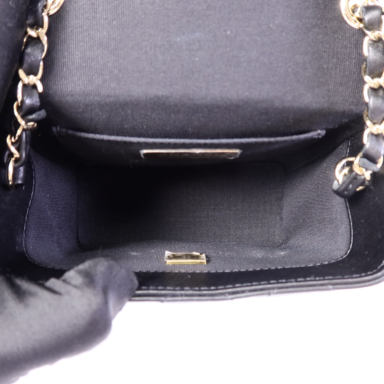CHANEL 羊皮皮革Chain Shoulder鏈帶肩背袋