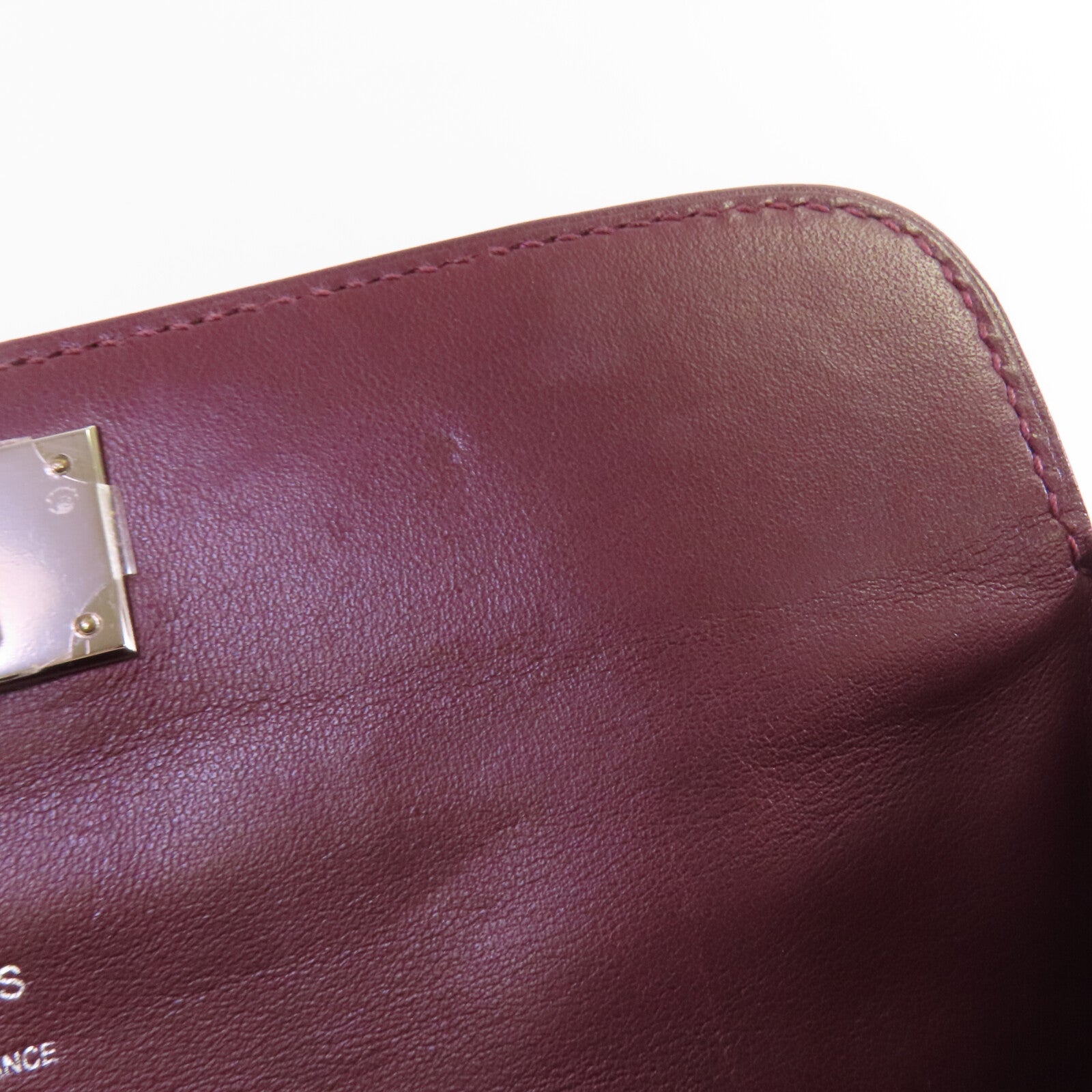 HERMES Everⅽolor皮革Tool Box 20銀扣手挽肩背兩用袋Orange Poppy